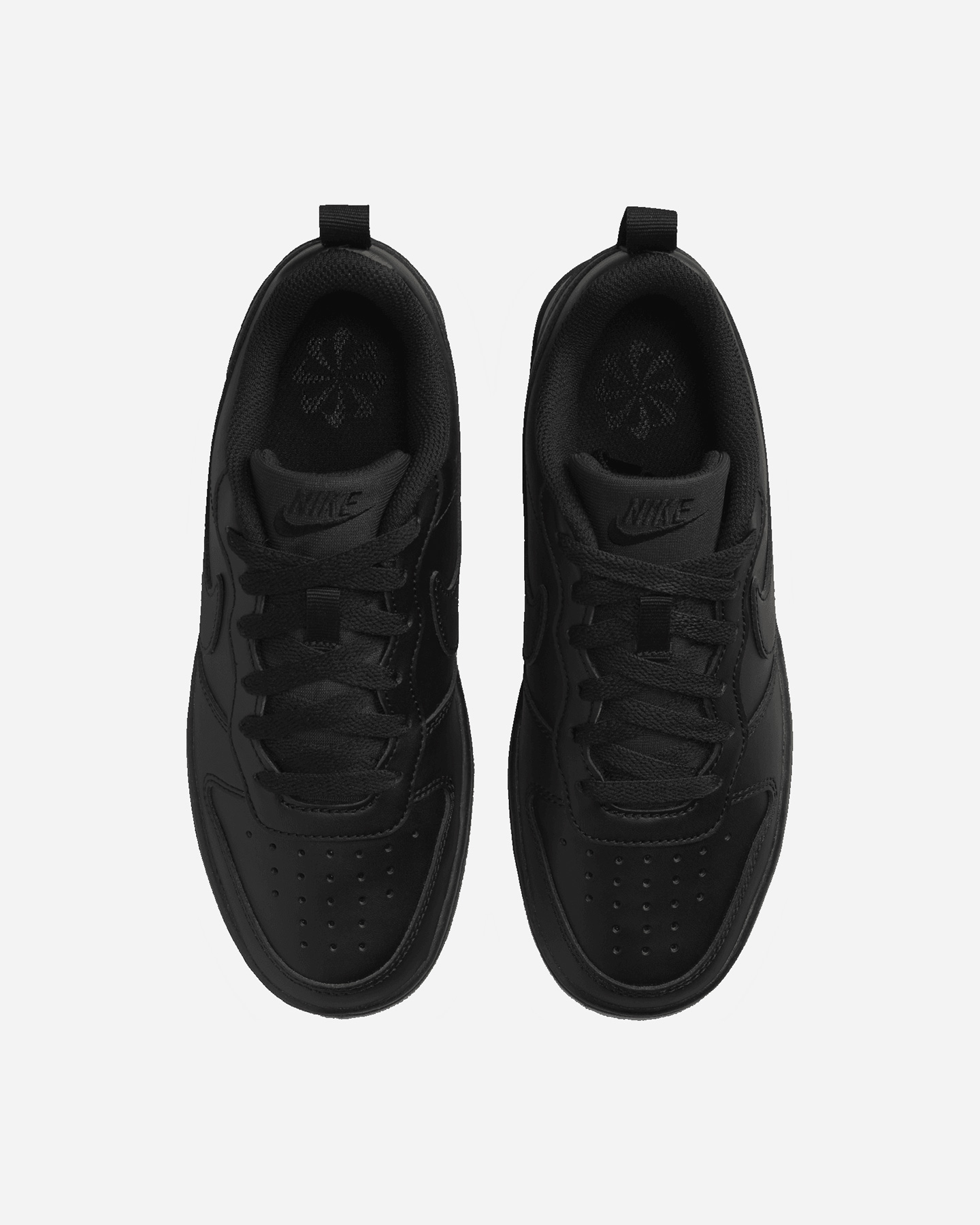 Scarpe sneakers NIKE COURT BOROUGH LOW RECRAFT GS JR - Nero - 3 | Cisalfa Sport