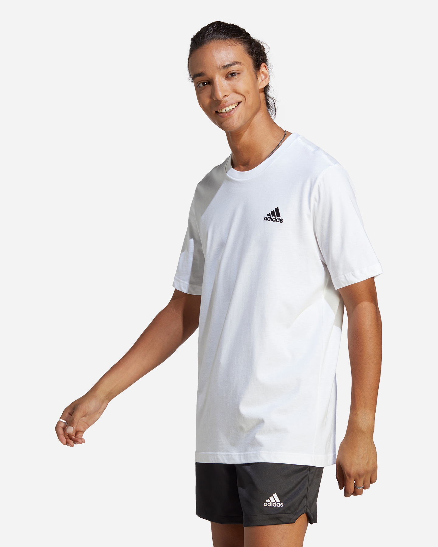 T-shirt ADIDAS SMALL LOGO M - Bianco - 1 | Cisalfa Sport