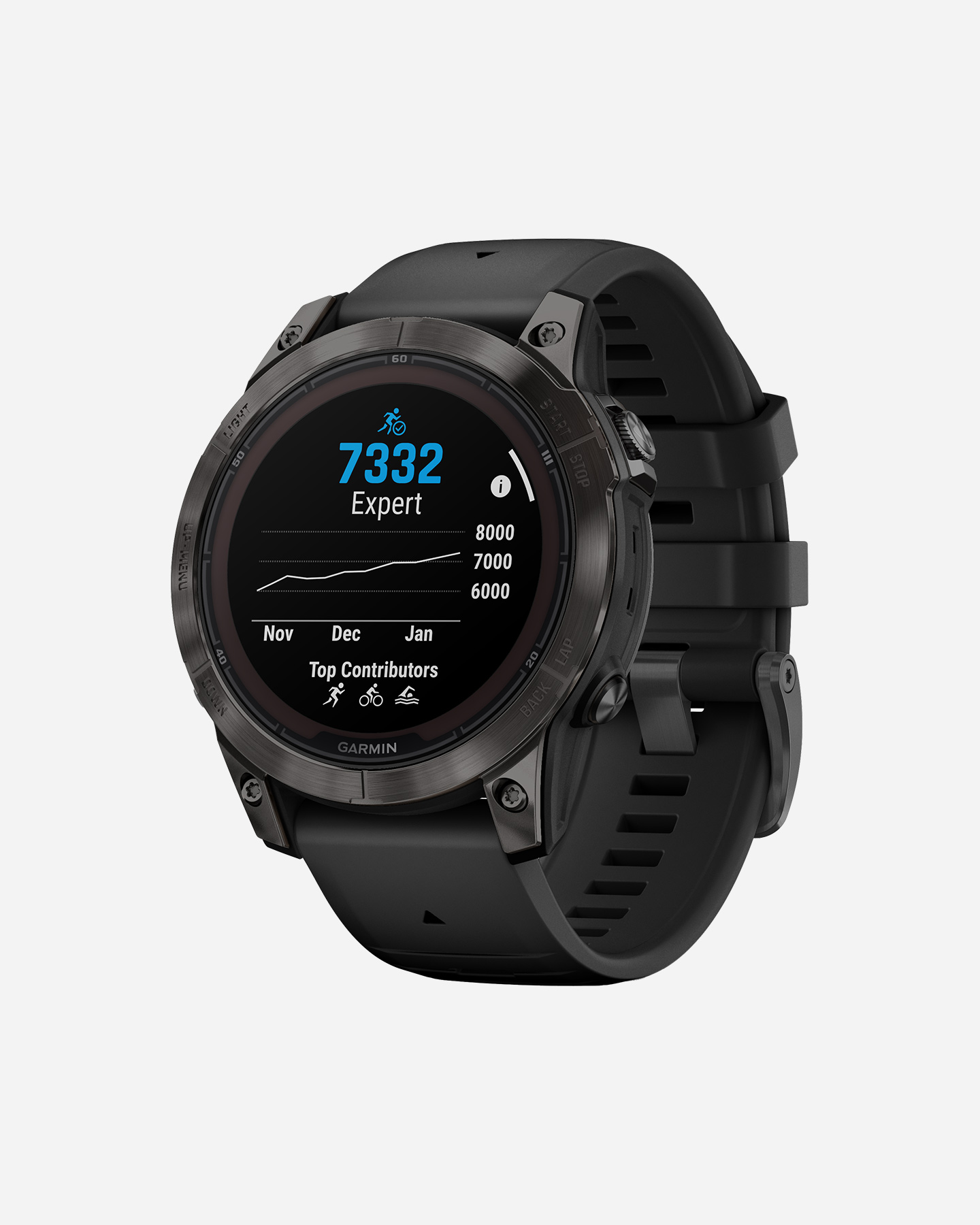 Orologio multifunzione GARMIN FENIX 7 PRO SAPH SOLAR - Grigio - 2 | Cisalfa Sport