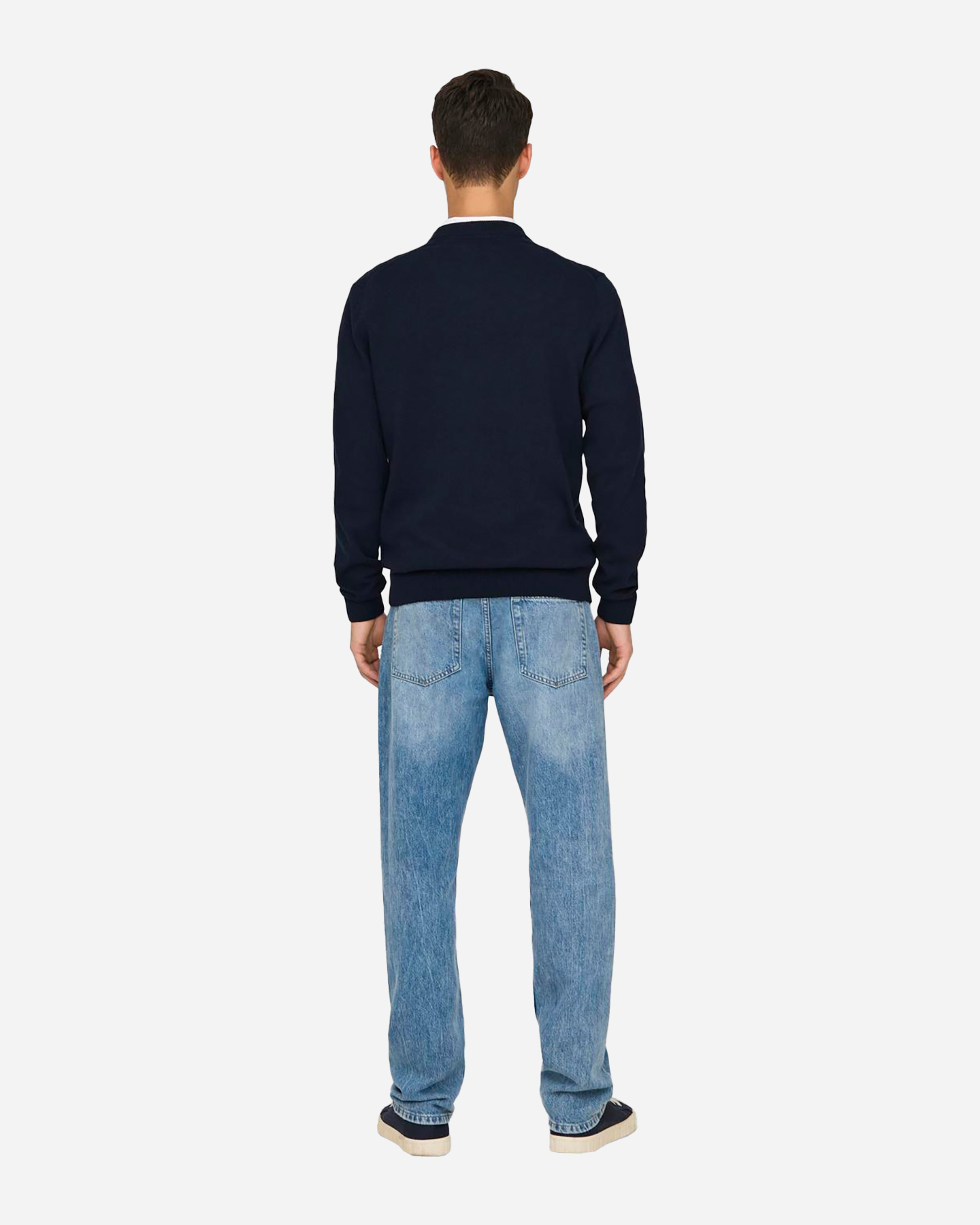 Maglione ONLY & SONS REX LIFE M - Blu - 4 | Cisalfa Sport