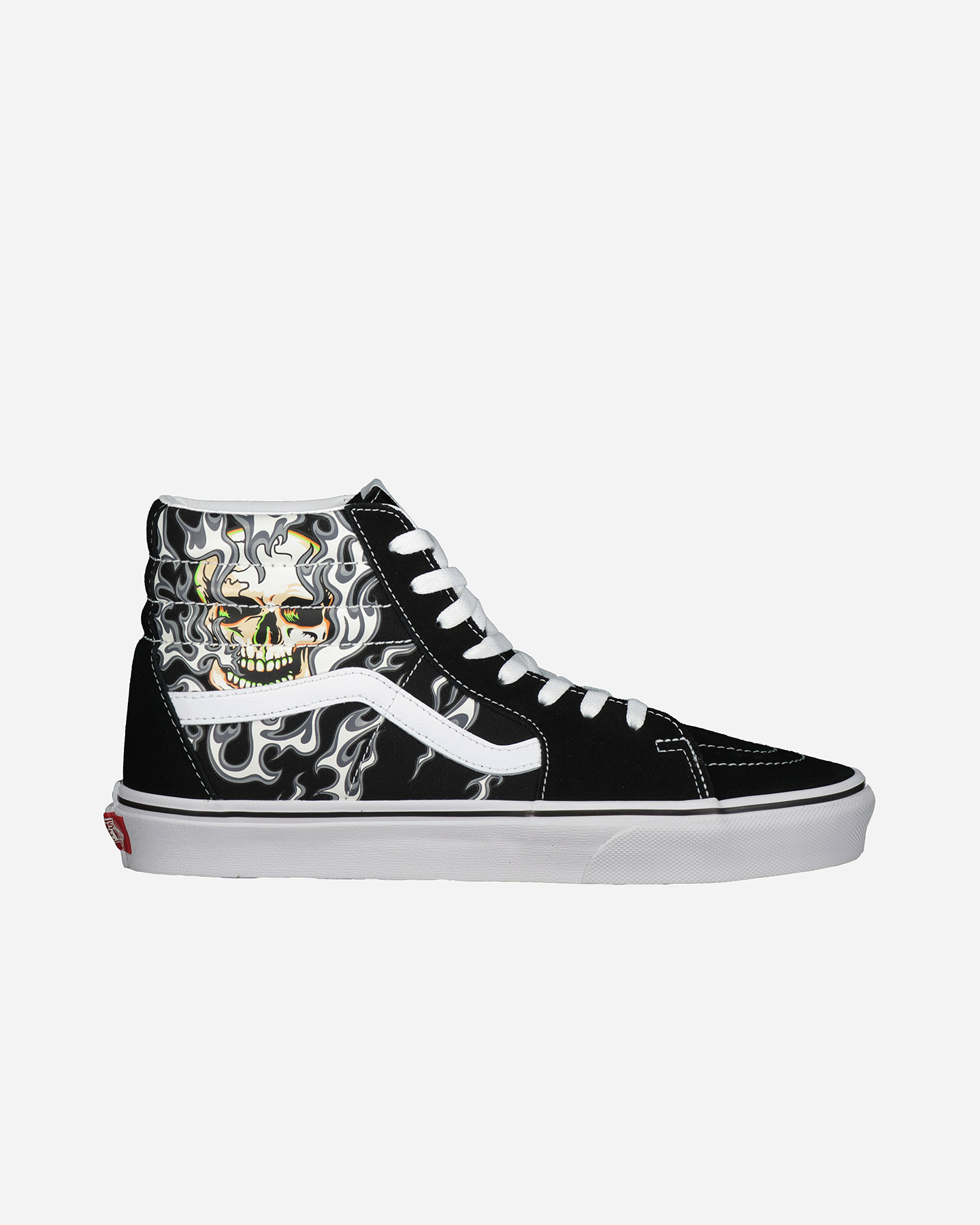 Scarpe sneakers VANS SK8-HI FLAME SKULL M - 4 | Cisalfa Sport