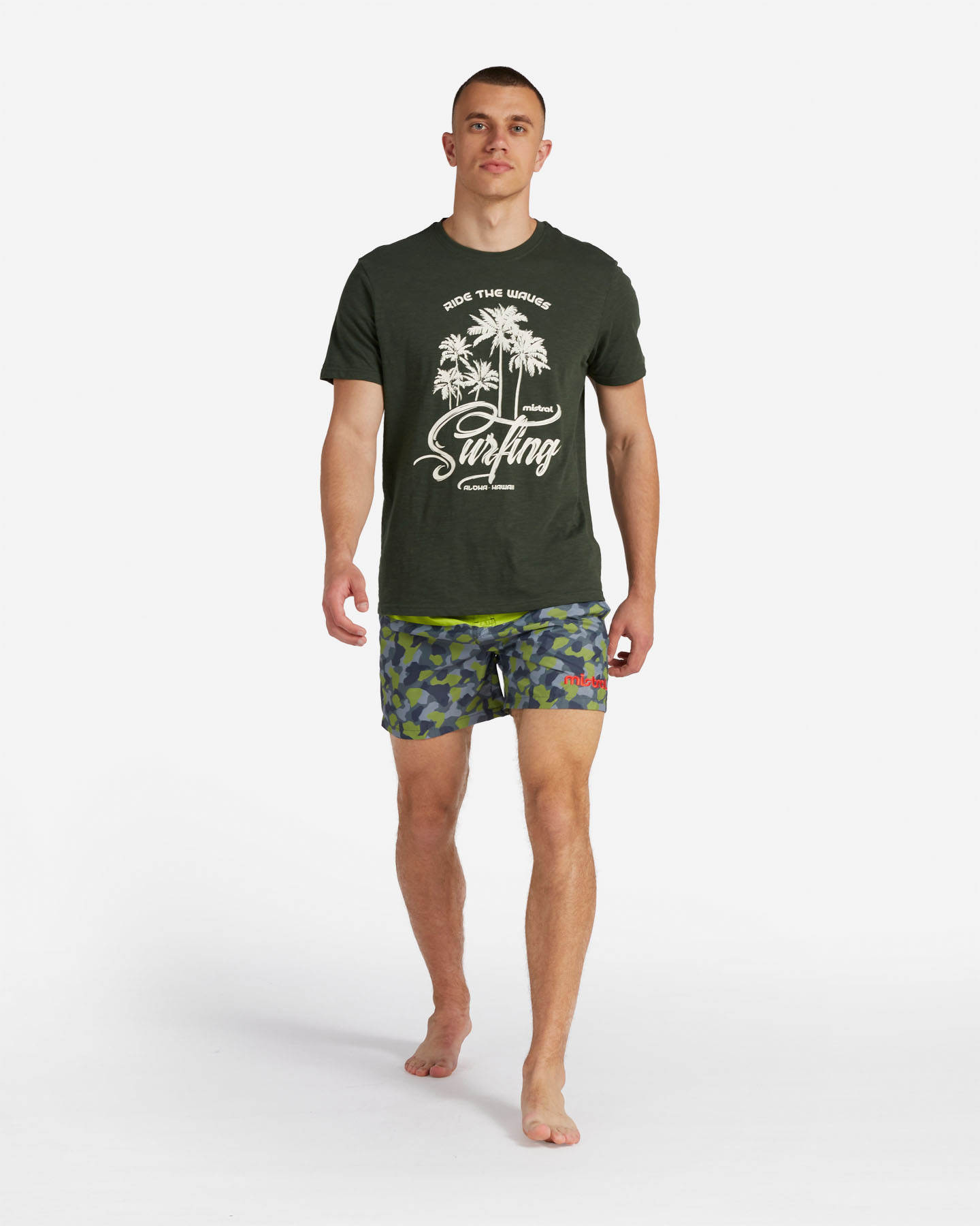 T-shirt MISTRAL WAVES M - Verde - 3 | Cisalfa Sport