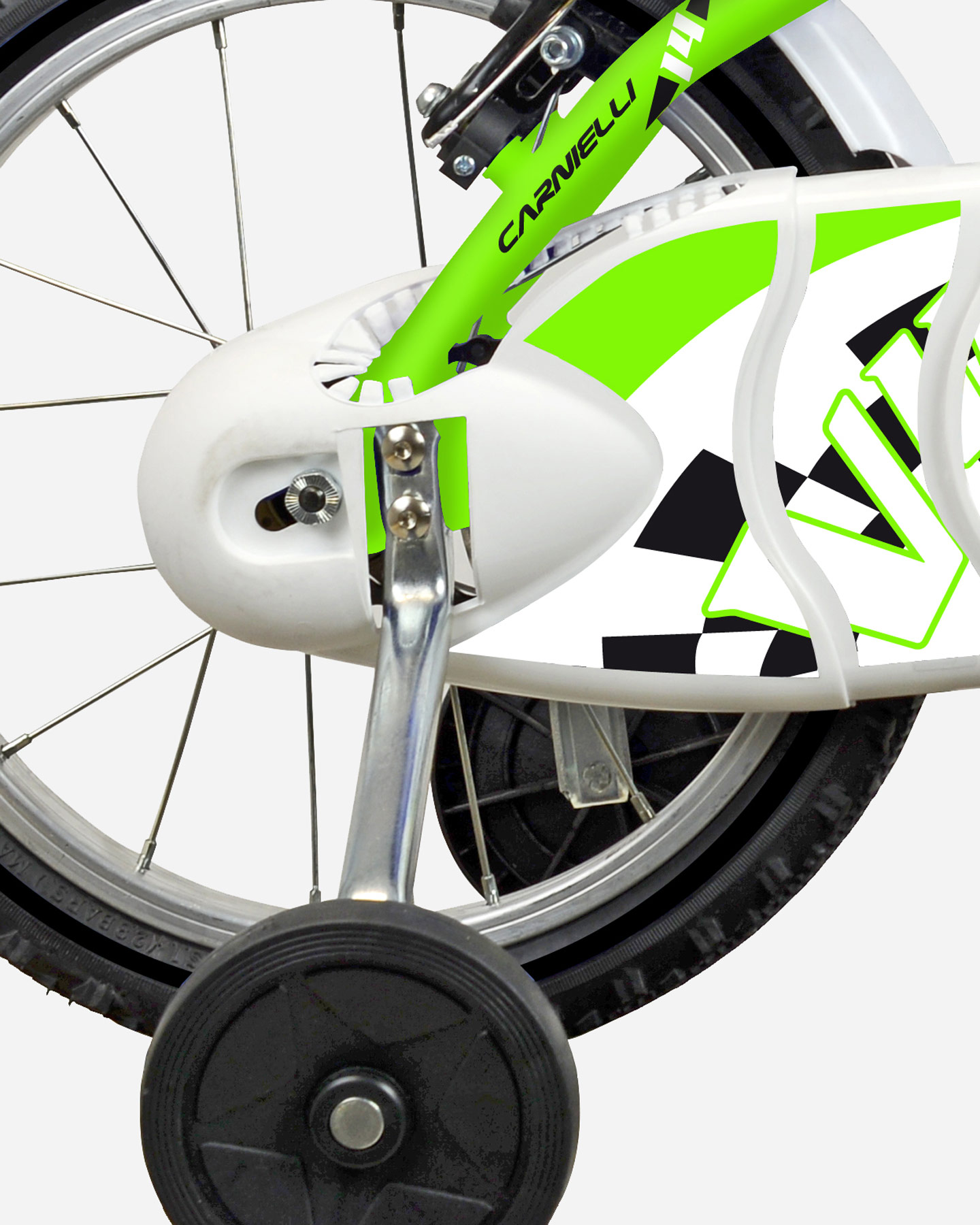 Bici junior CARNIELLI BIKE 14" JR - Verde - 1 | Cisalfa Sport