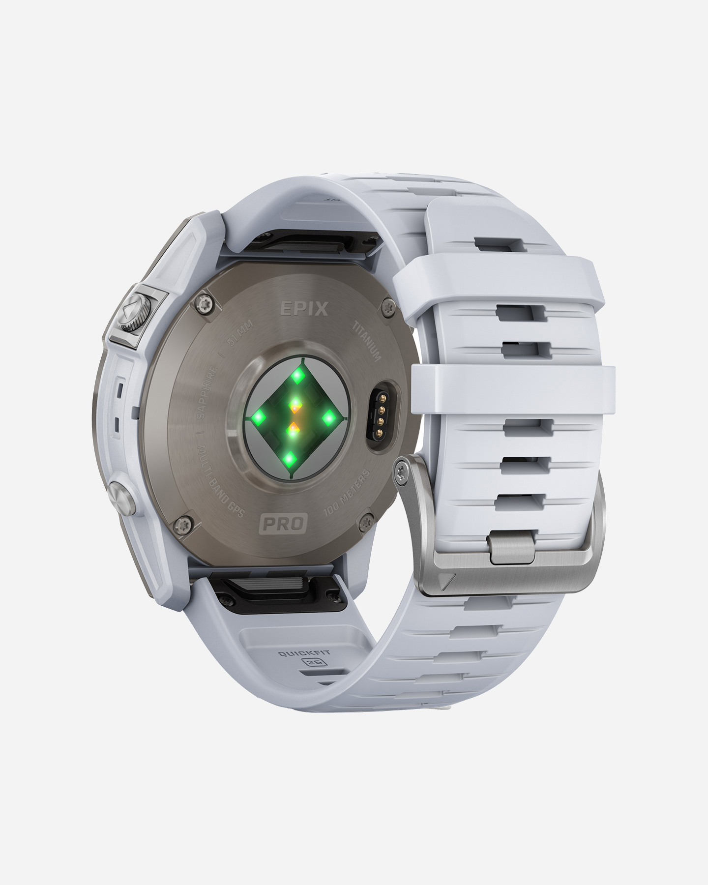 Orologio multifunzione GARMIN EPIX PRO 51MM SAPH - Bianco - 4 | Cisalfa Sport