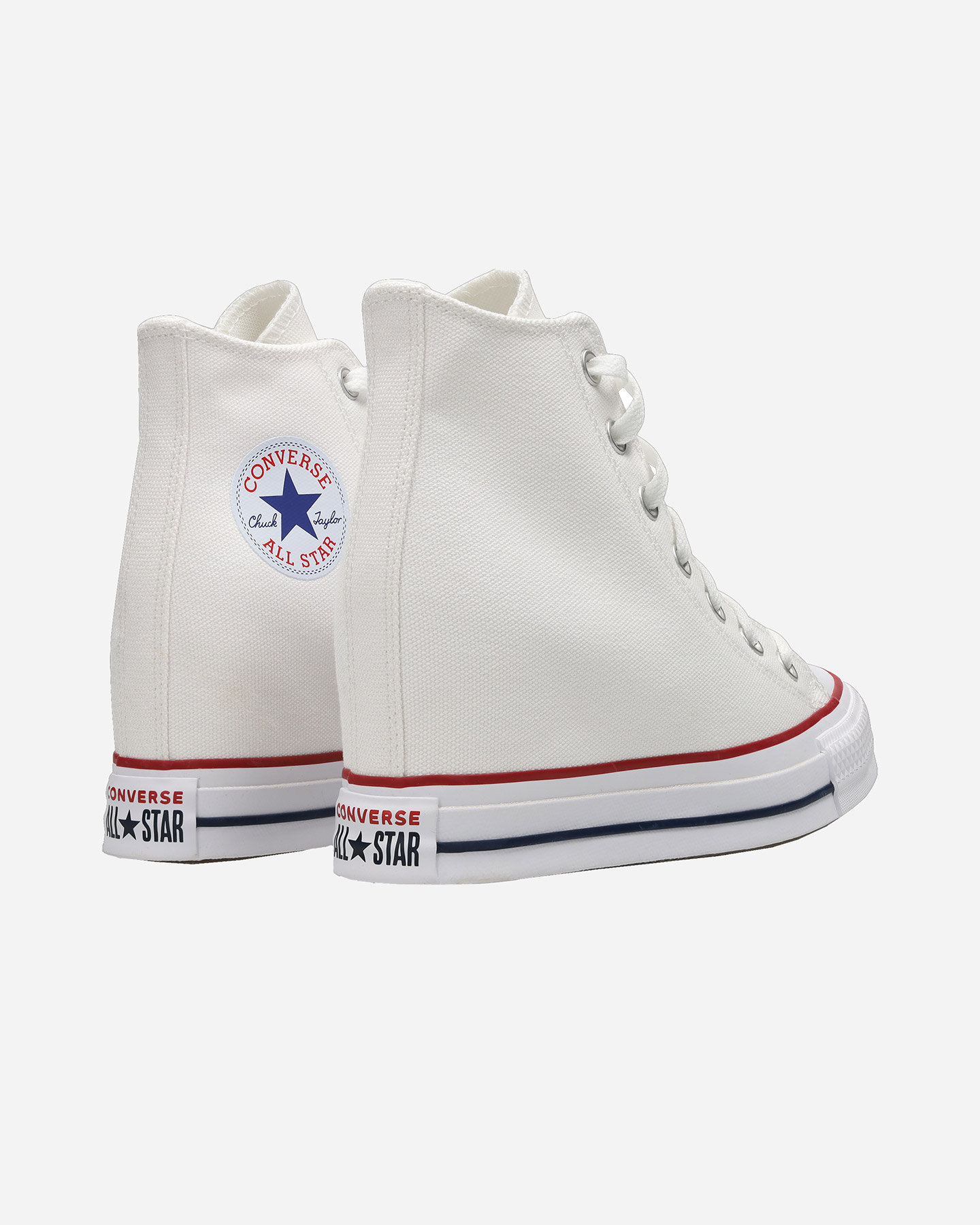 Scarpe sneakers CONVERSE CHUCK TAYLOR ALL STAR WEDGE HIGH W - Bianco - 2 | Cisalfa Sport