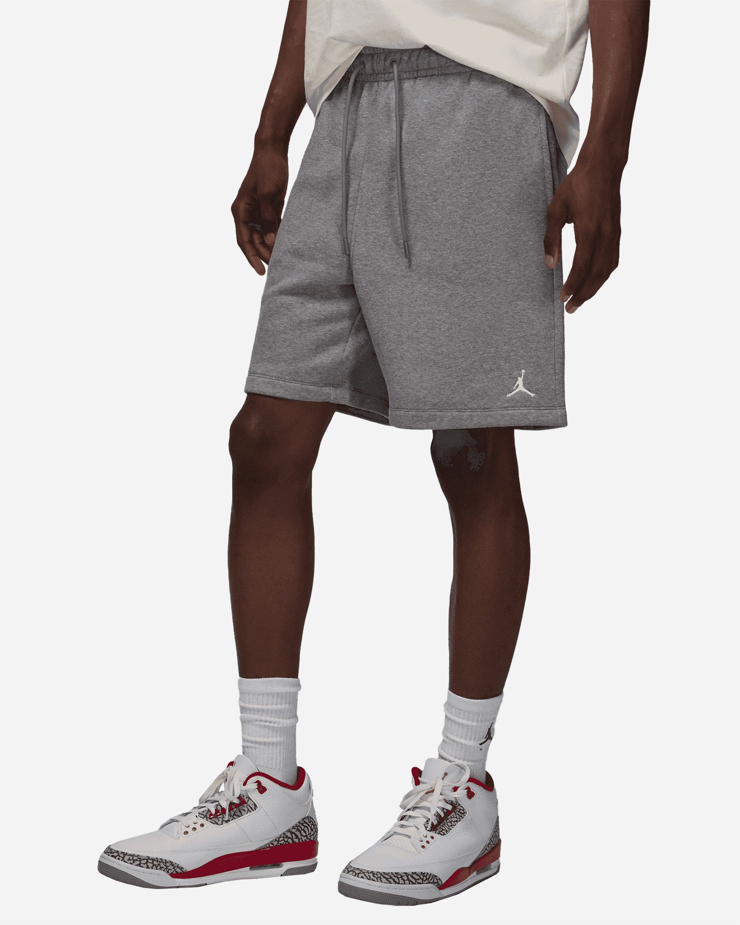 Pantaloncini NIKE FLC BROOKLYN JORDAN M - Grigio - 0 | Cisalfa Sport