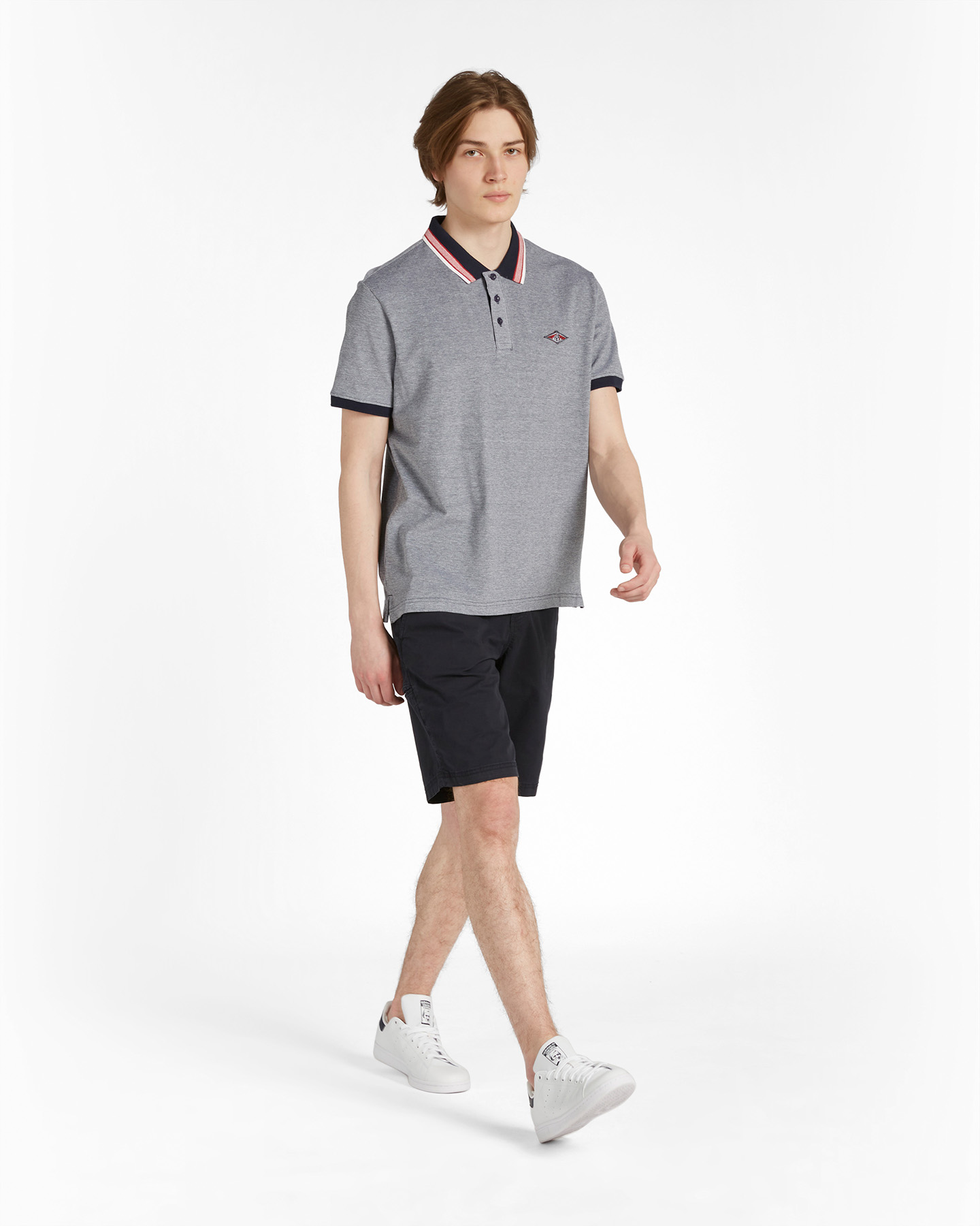 Polo BEAR ICONIC SMALL LOGO M - Blu - 3 | Cisalfa Sport