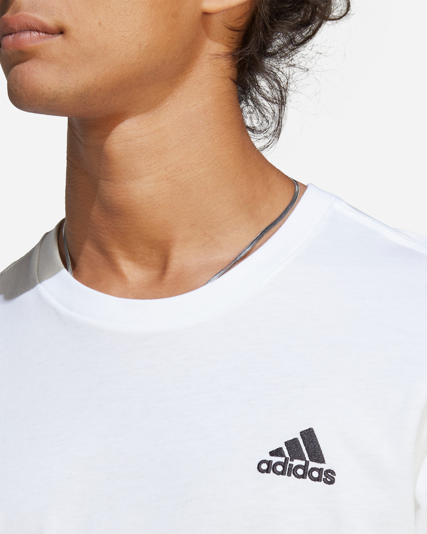 T-shirt ADIDAS SMALL LOGO M - Bianco - 4 | Cisalfa Sport