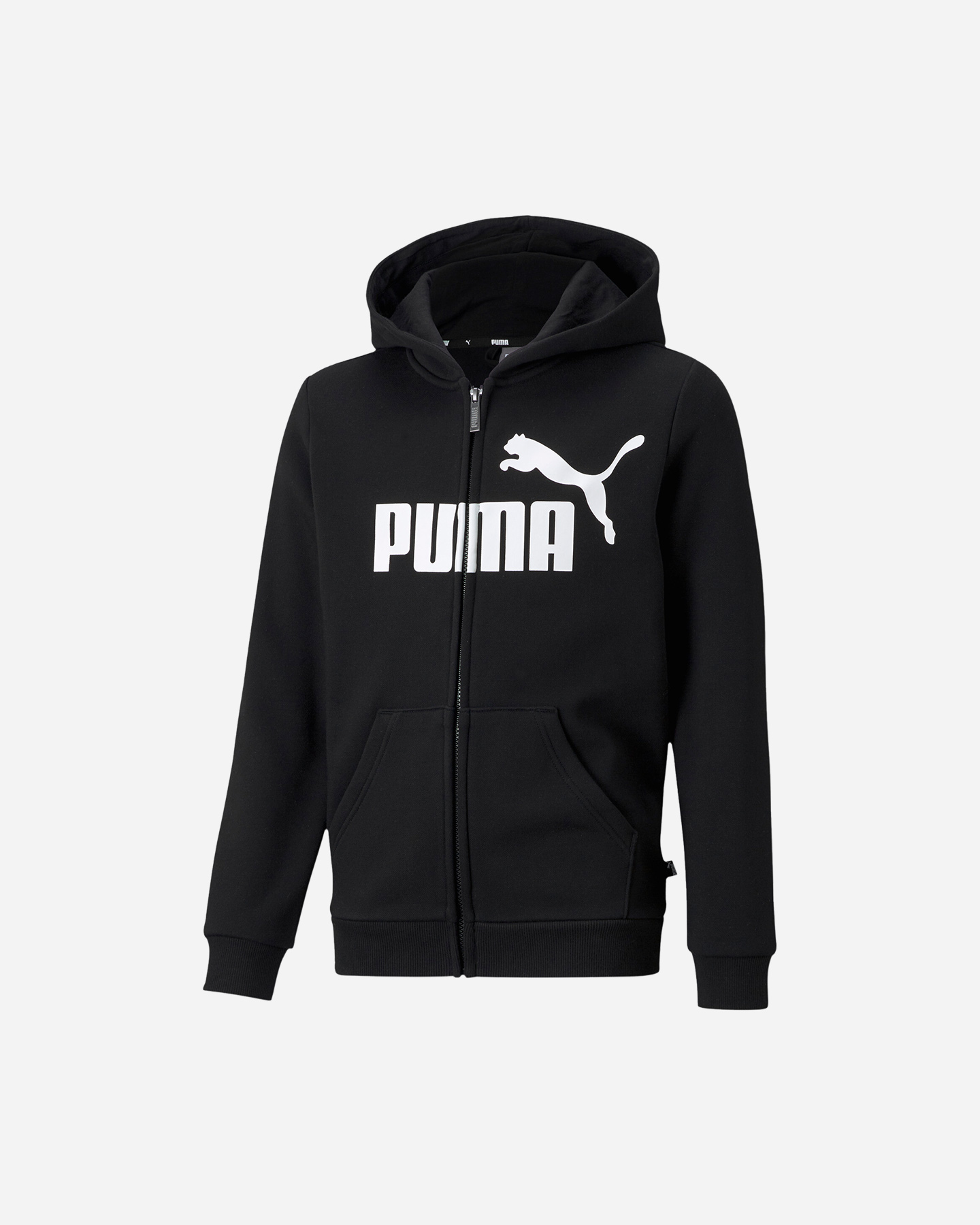 Felpa PUMA ESSENTIAL BIG LOGO JR - Nero - 0 | Cisalfa Sport