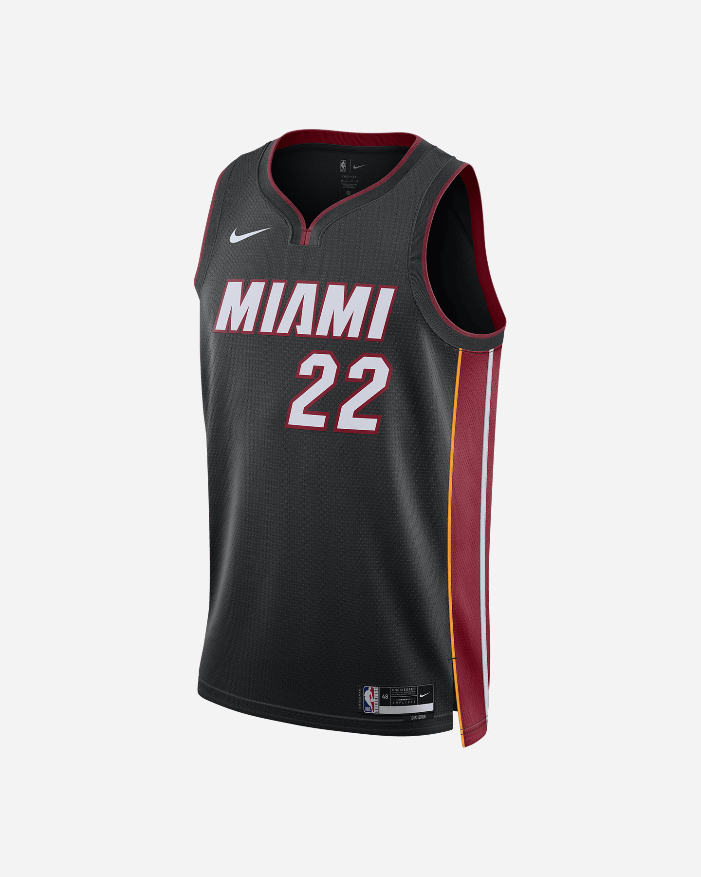 Canotta basket NIKE JIMMY BUTLER MIAMI HEAT ICON M - Nero - 0 | Cisalfa Sport