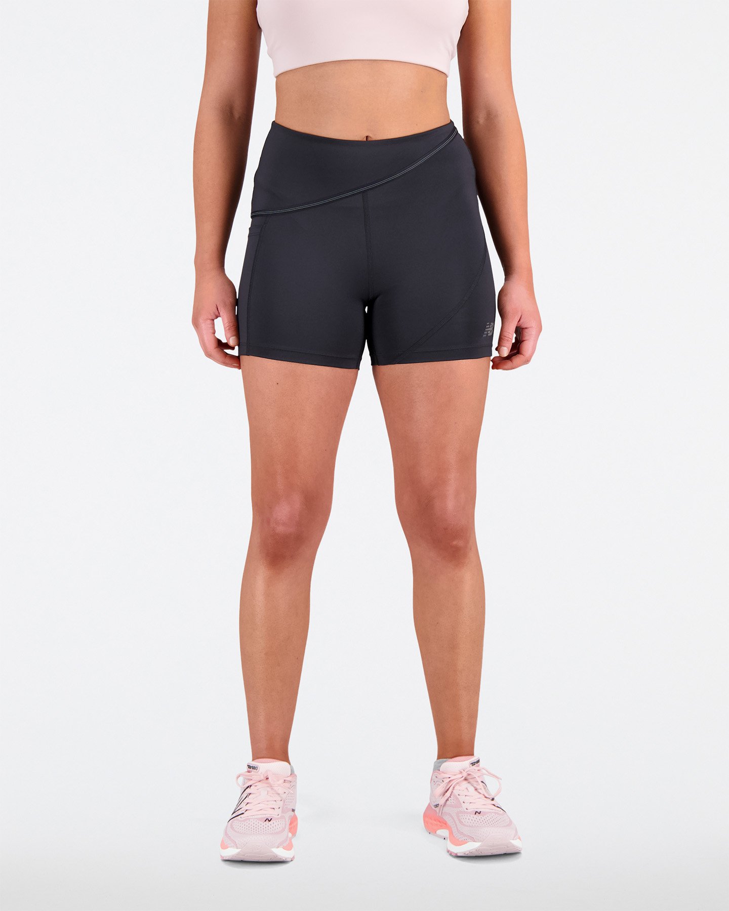 Short running NEW BALANCE Q SPEED SHAPE SHIELD 4 W - 0 | Cisalfa Sport