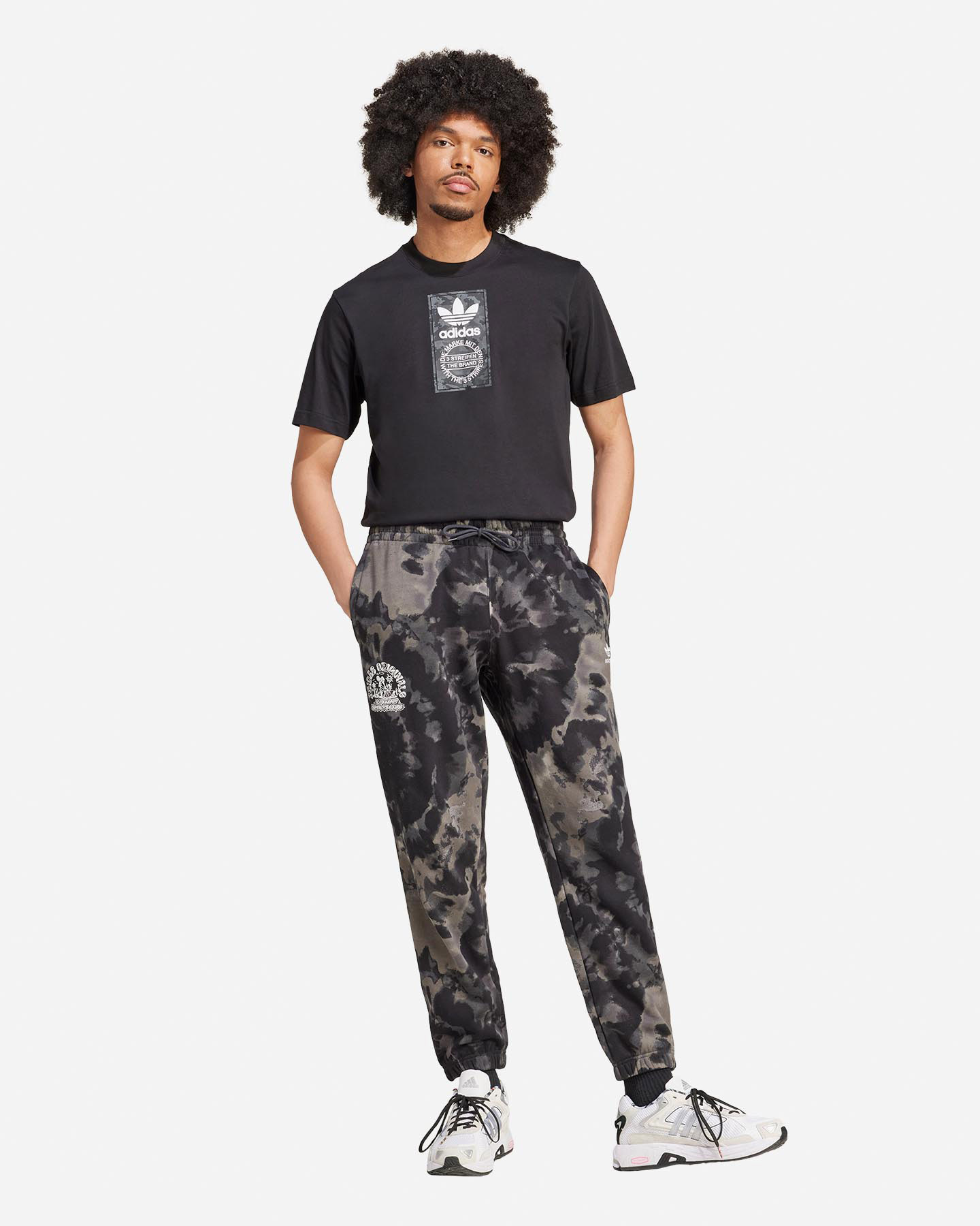 T-shirt ADIDAS CAMO M - Nero - 3 | Cisalfa Sport