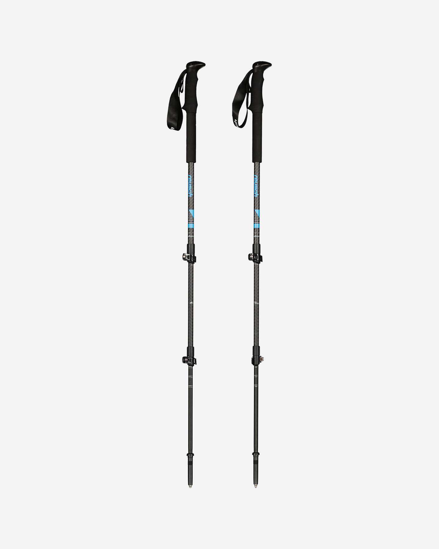 Bastoncini trekking REUSCH X ALP CARBON - Nero - 1 | Cisalfa Sport