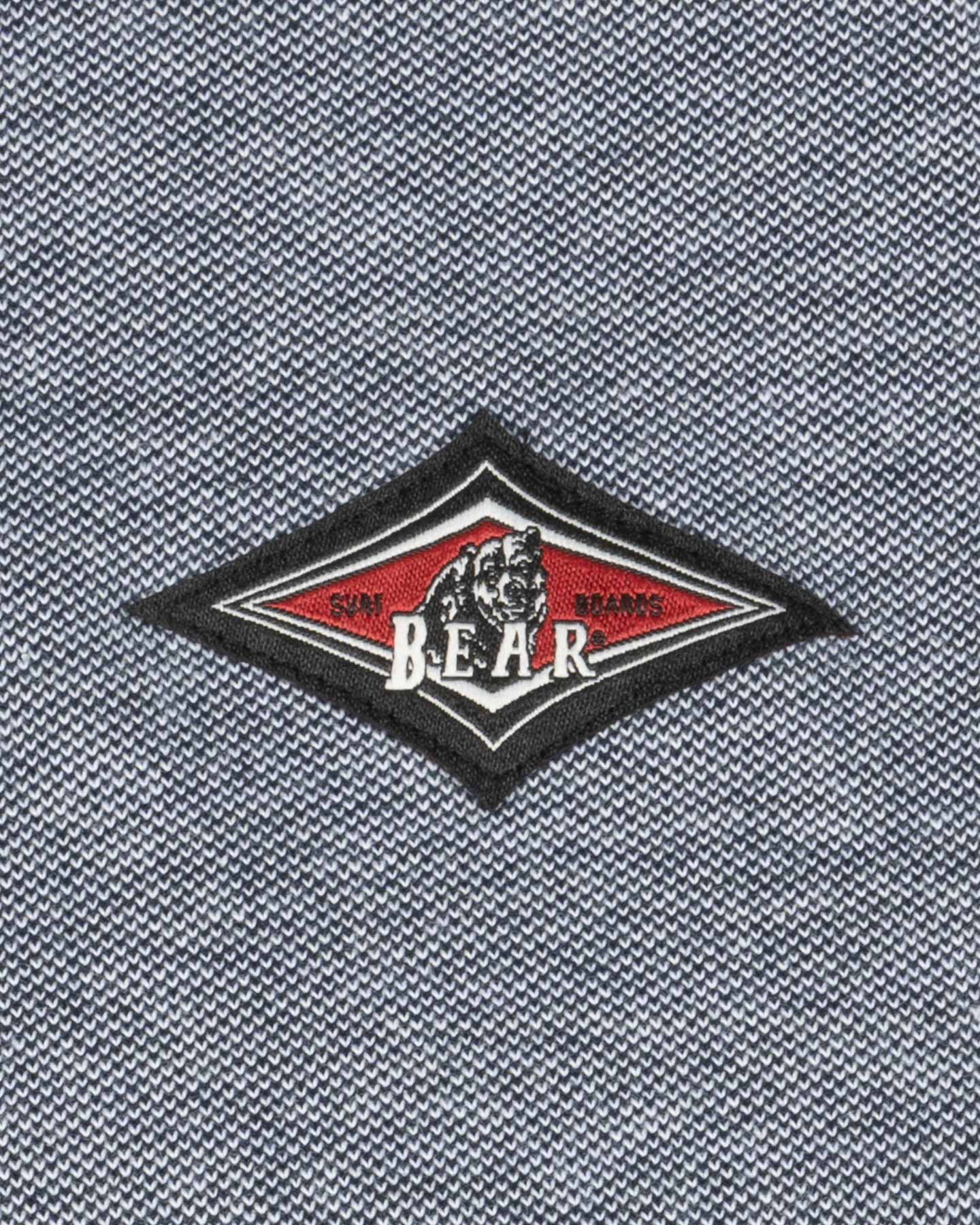 Polo BEAR HERITAGE M - Blu - 2 | Cisalfa Sport