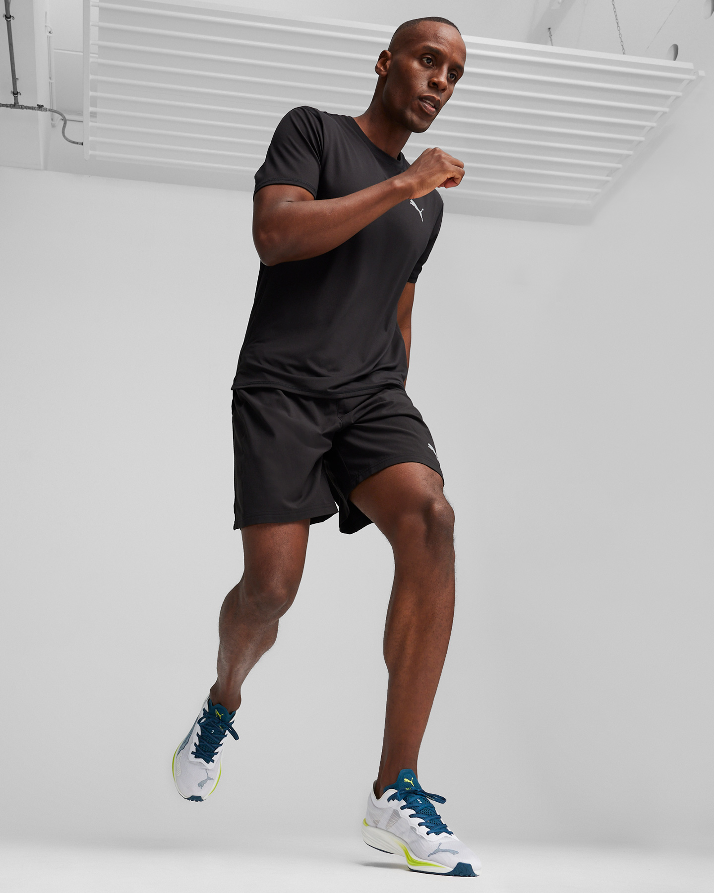 T-shirt running PUMA CLOUDSPUN M - Nero - 4 | Cisalfa Sport