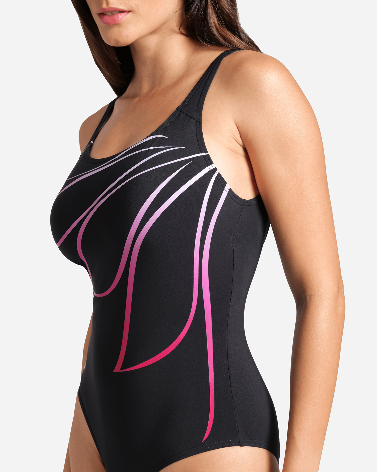 Costume piscina ARENA GIORGIA W - Nero - 4 | Cisalfa Sport