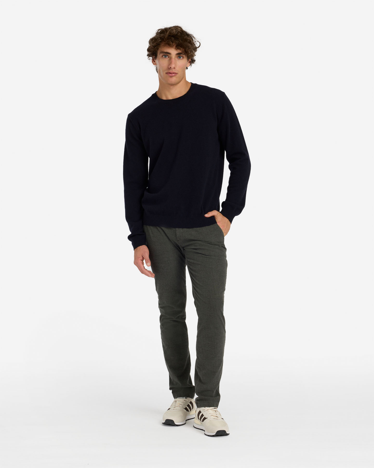 Maglione BEST COMPANY LAMBSWOOL M - Blu - 2 | Cisalfa Sport