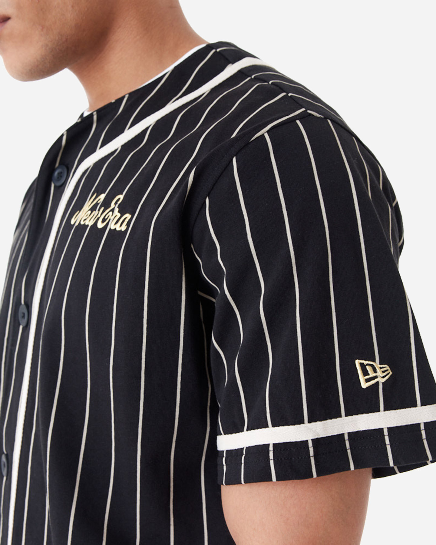 T-shirt NEW ERA BRAND PINSTRIPE M - 4 | Cisalfa Sport