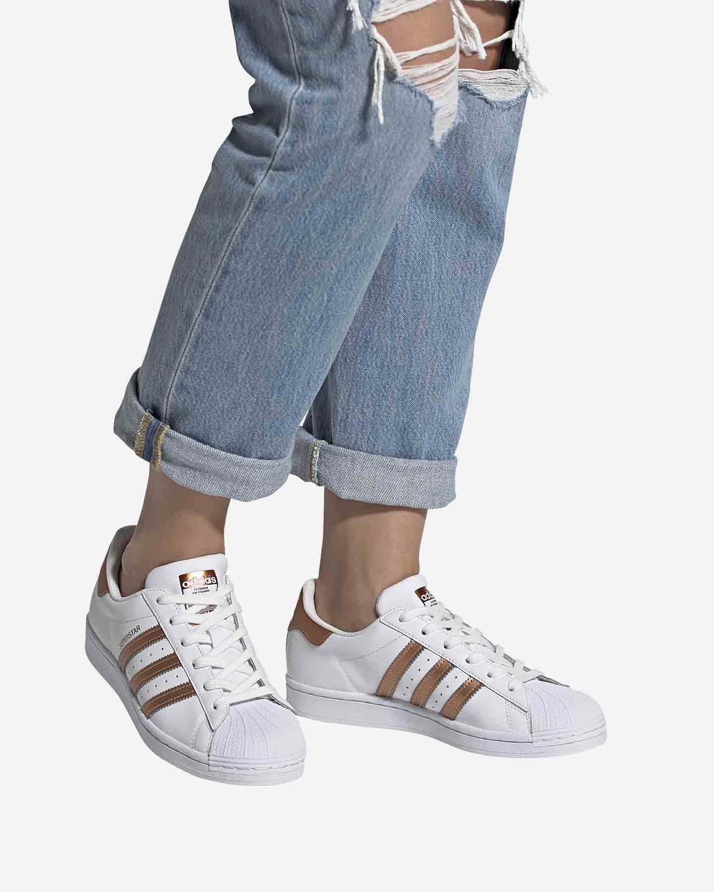 Scarpe sneakers ADIDAS SUPERSTAR W - 5 | Cisalfa Sport