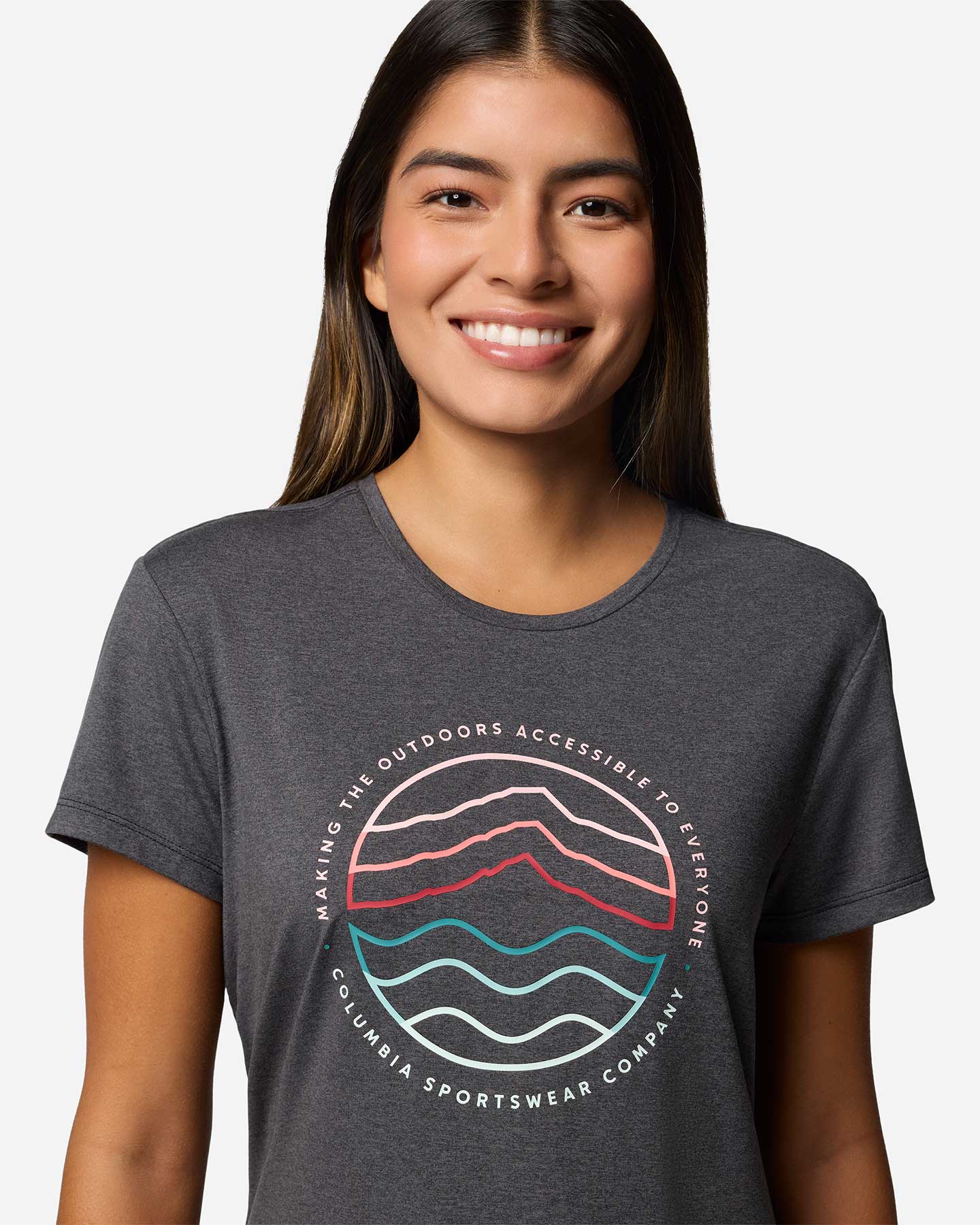 T-shirt COLUMBIA SLOAN RIDGE GRAPHIC W - Nero - 3 | Cisalfa Sport