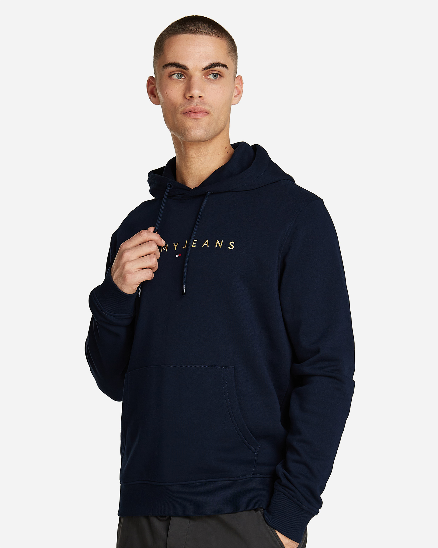 Felpa TOMMY HILFIGER LINEAR LOGO M - 2 | Cisalfa Sport