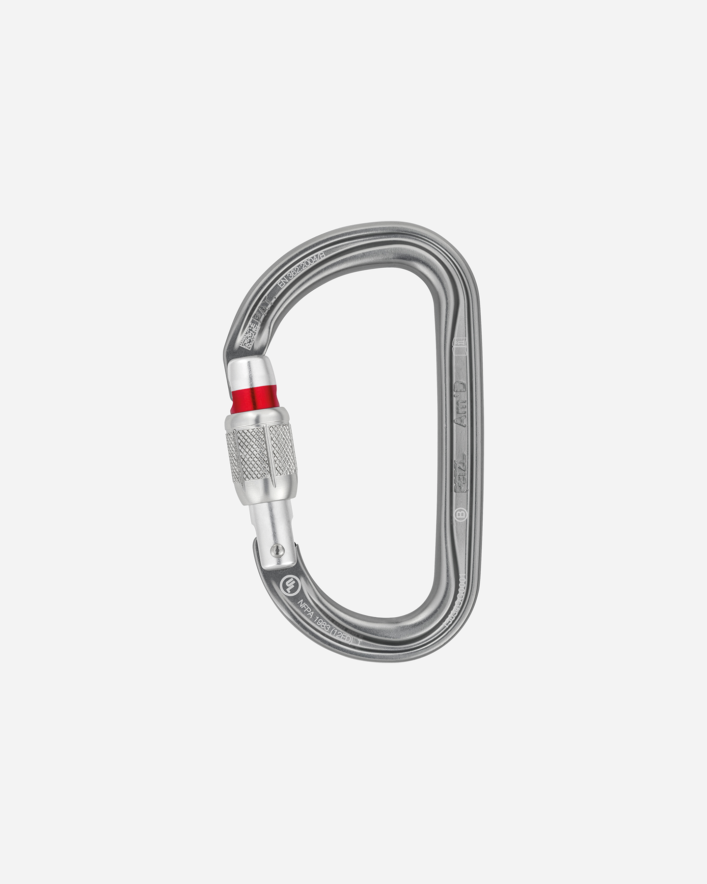 Moschettone PETZL AM'D SL - Argento - 0 | Cisalfa Sport