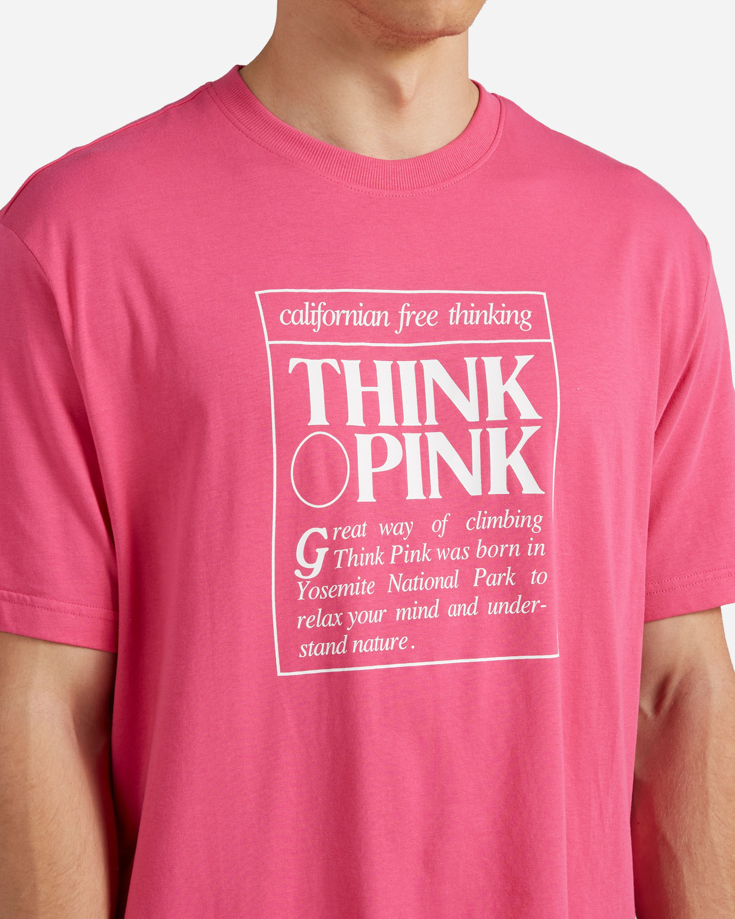 T-shirt THINK PINK BIG LOGO M - Rosa - 4 | Cisalfa Sport