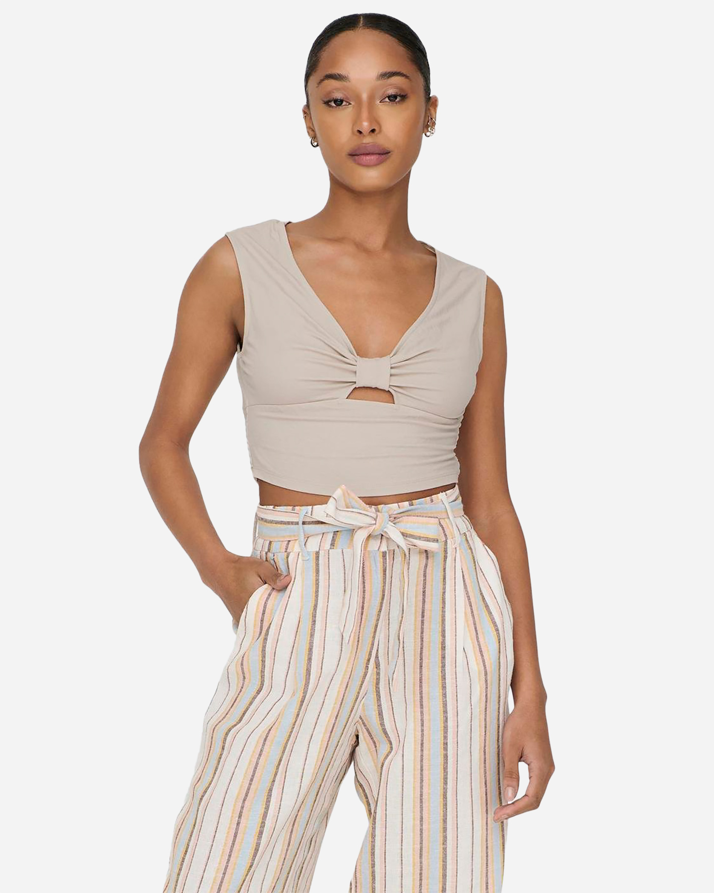 Canotta ONLY JANY W - Beige - 2 | Cisalfa Sport