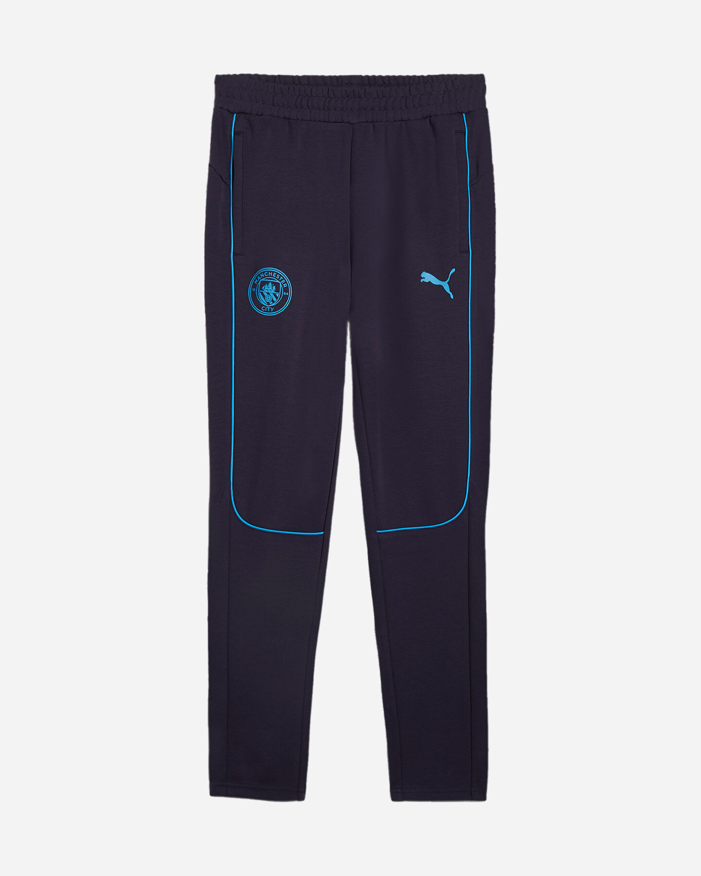 Abbigliamento calcio ufficiale PUMA MANCHESTER CITY CASUALS M - Blu Navy - 0 | Cisalfa Sport