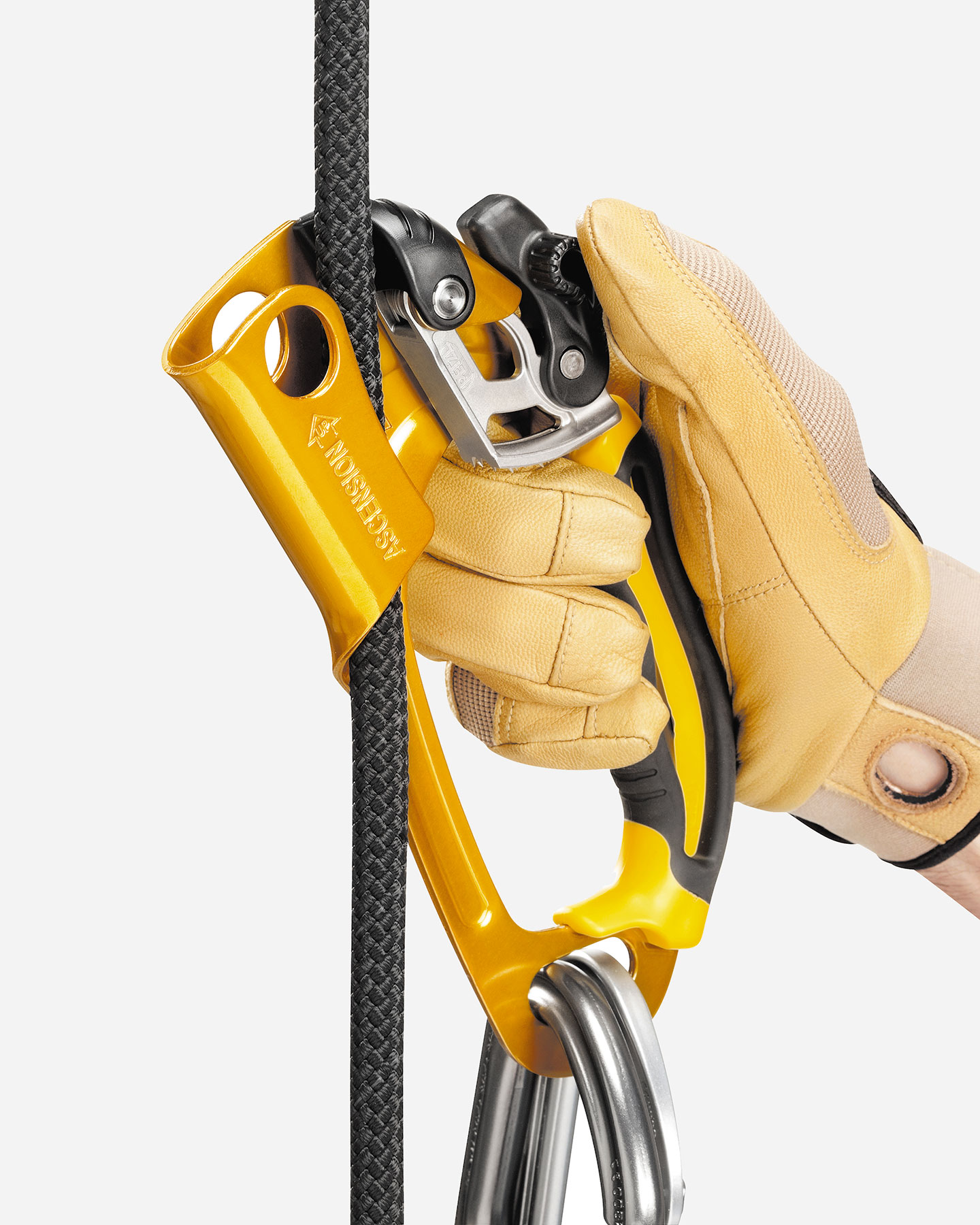 Accessorio arrampicata PETZL MANIGLIA PETZL ASCENSION DX B17ARA - 2 | Cisalfa Sport