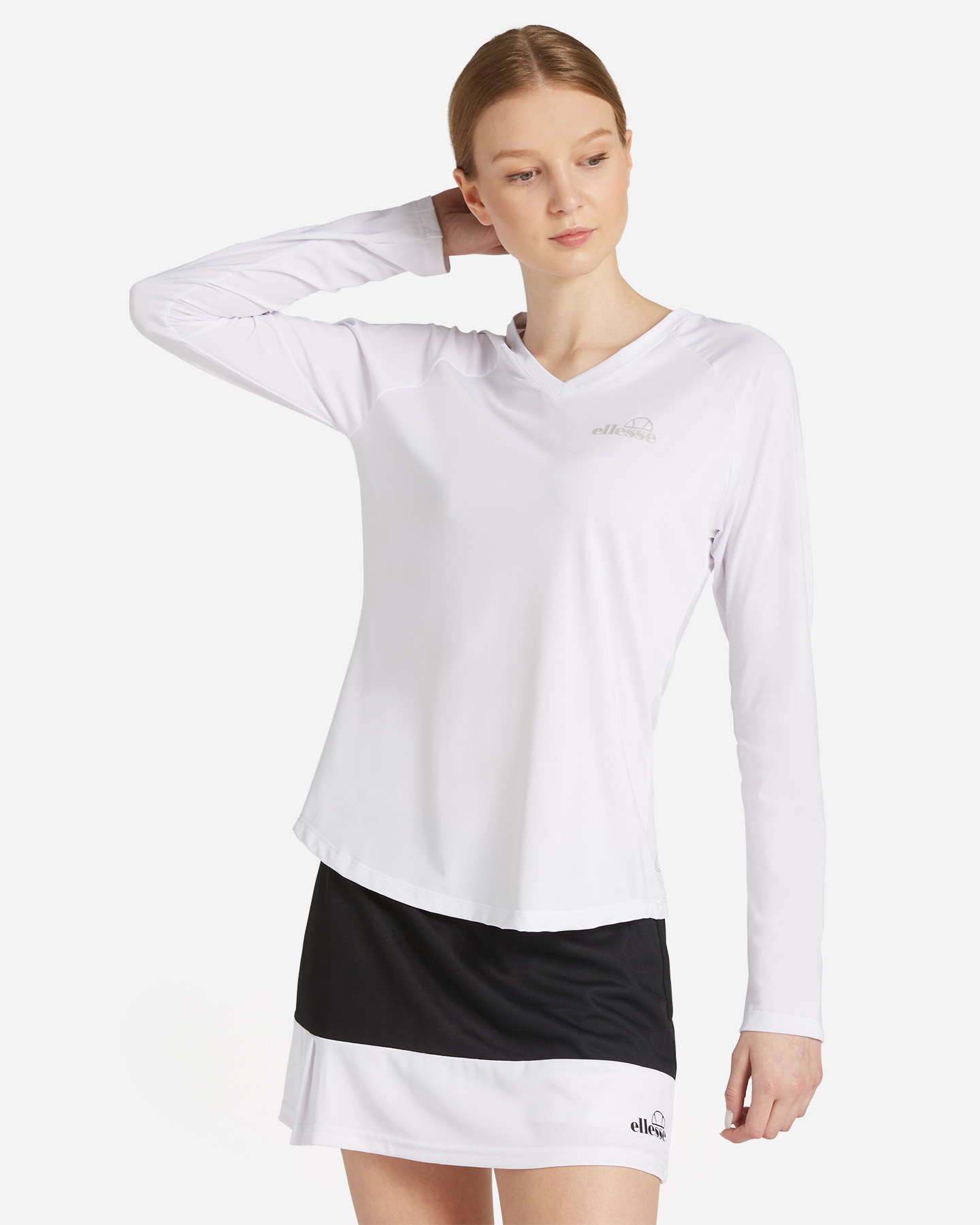 Polo tennis ELLESSE ACE W - Bianco - 0 | Cisalfa Sport