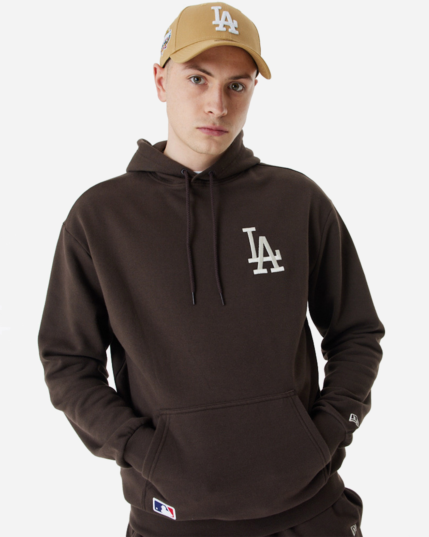 Felpa NEW ERA MLB LEAGUE HOOD LOS ANGELES DODGERS M - 0 | Cisalfa Sport