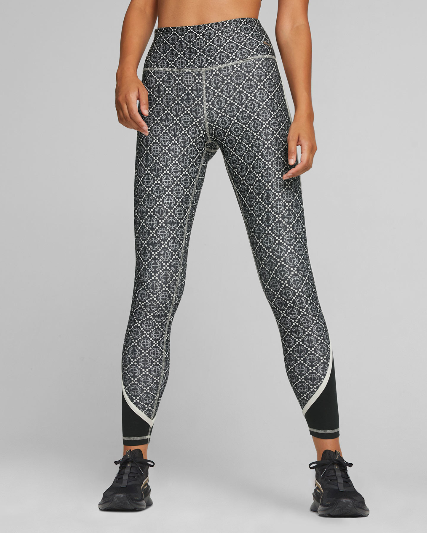 Leggings PUMA ALL OVER W - Nero - 2 | Cisalfa Sport