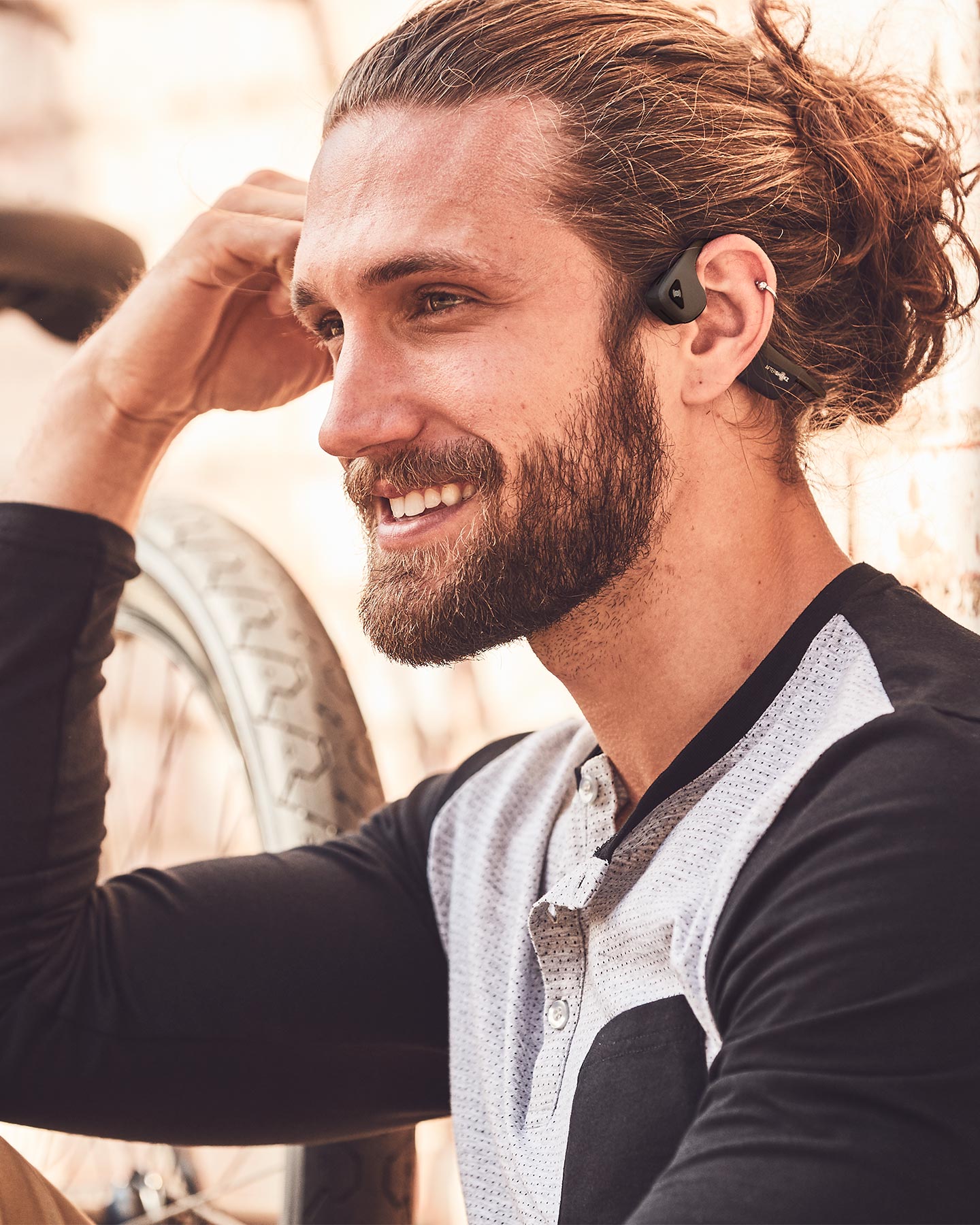 Cuffie audio AFTERSHOKZ TREKZ AIR - Blu - 5 | Cisalfa Sport