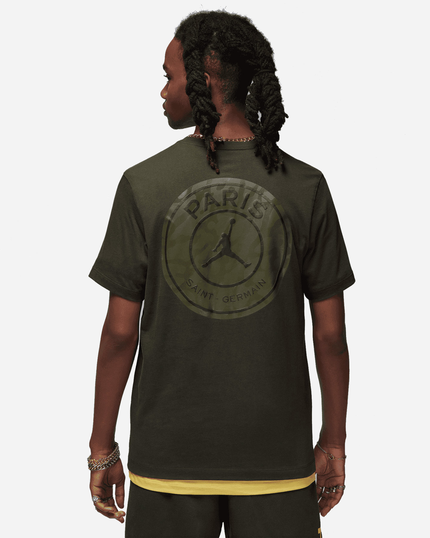 T-shirt NIKE JORDAN PARIS SAINT GERMAIN M - Verde - 1 | Cisalfa Sport