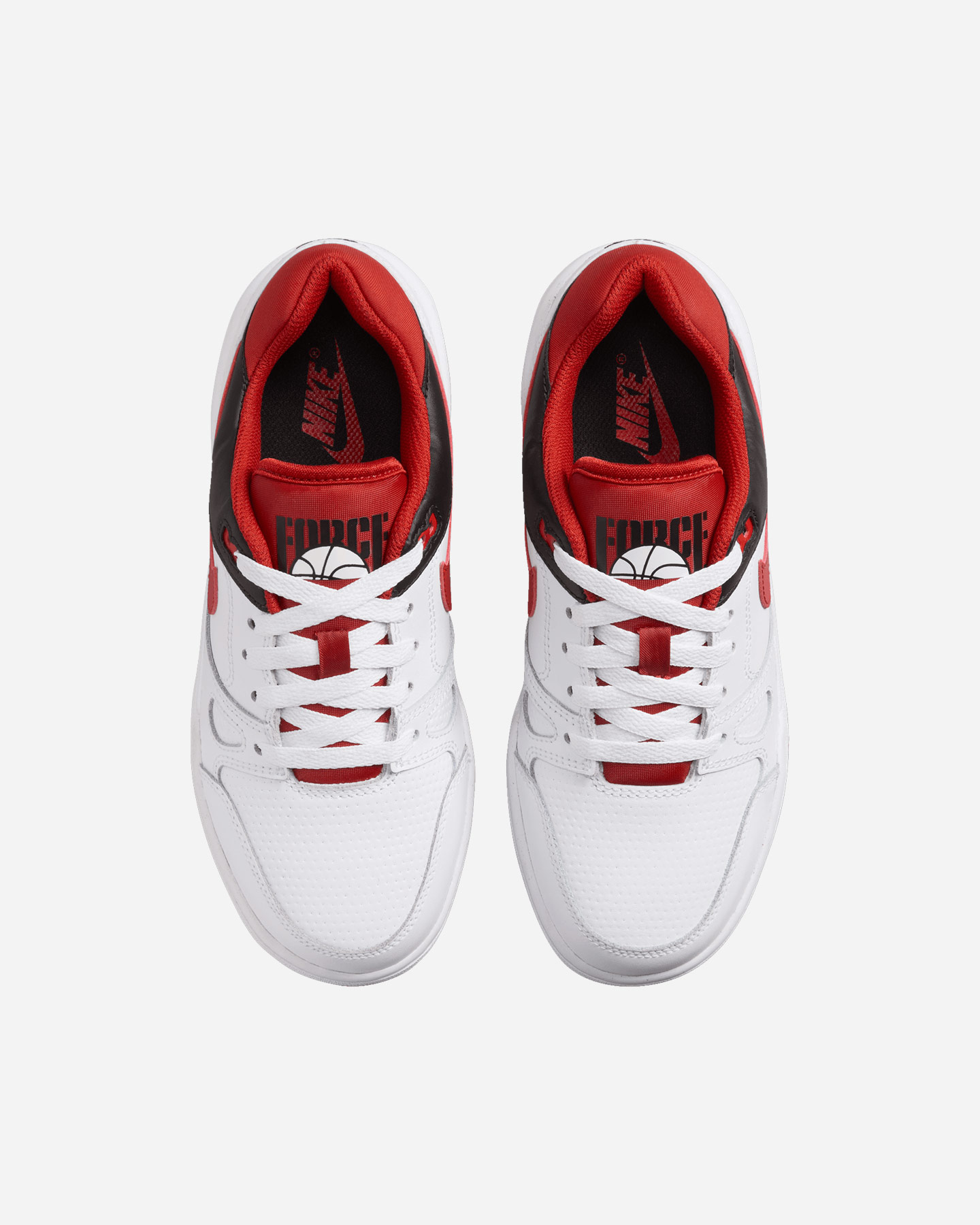 Scarpe sneakers NIKE FULL FORCE GS JR - Bianco - 2 | Cisalfa Sport