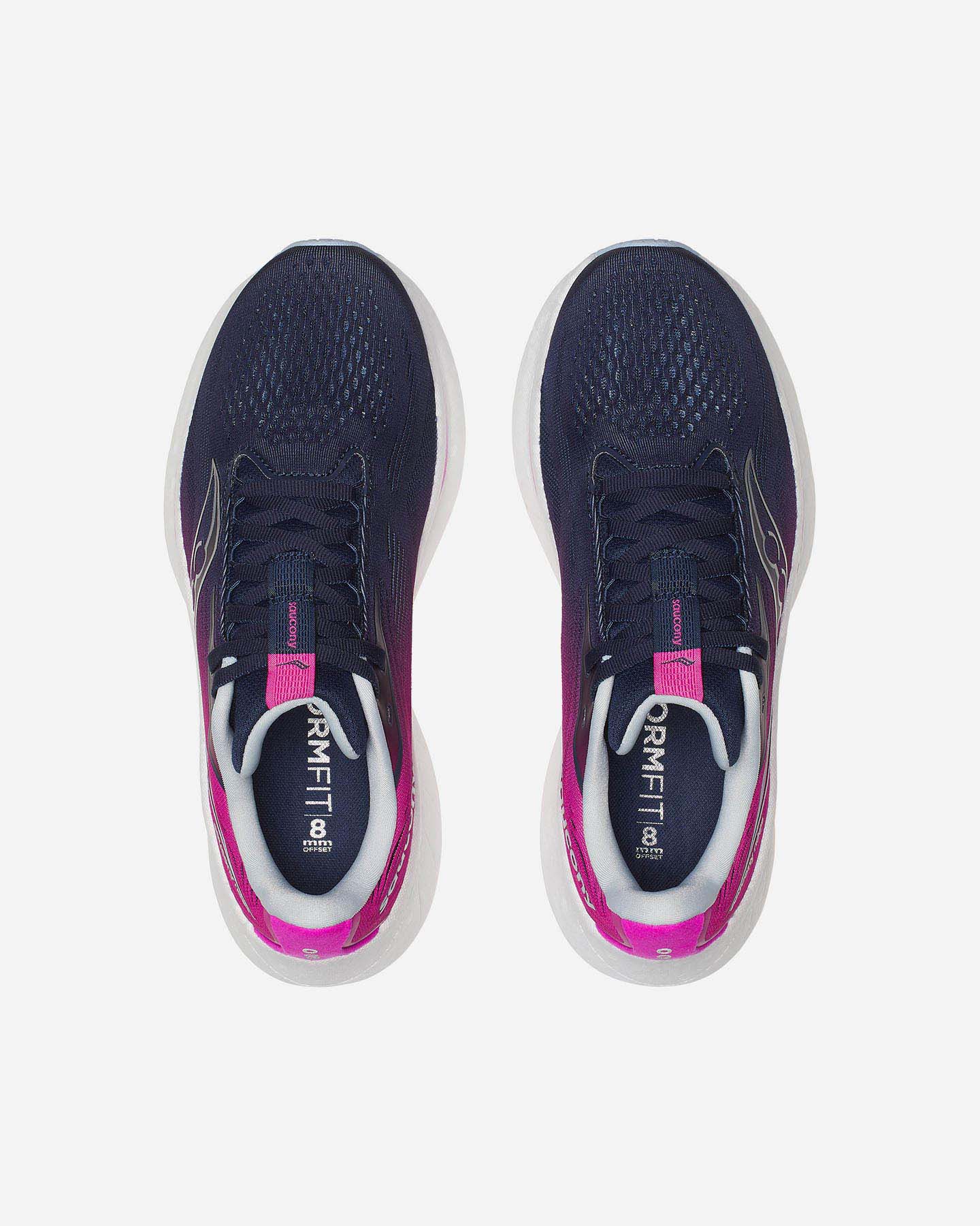 Scarpe running SAUCONY RIDE 18 W - Blu Navy - 3 | Cisalfa Sport