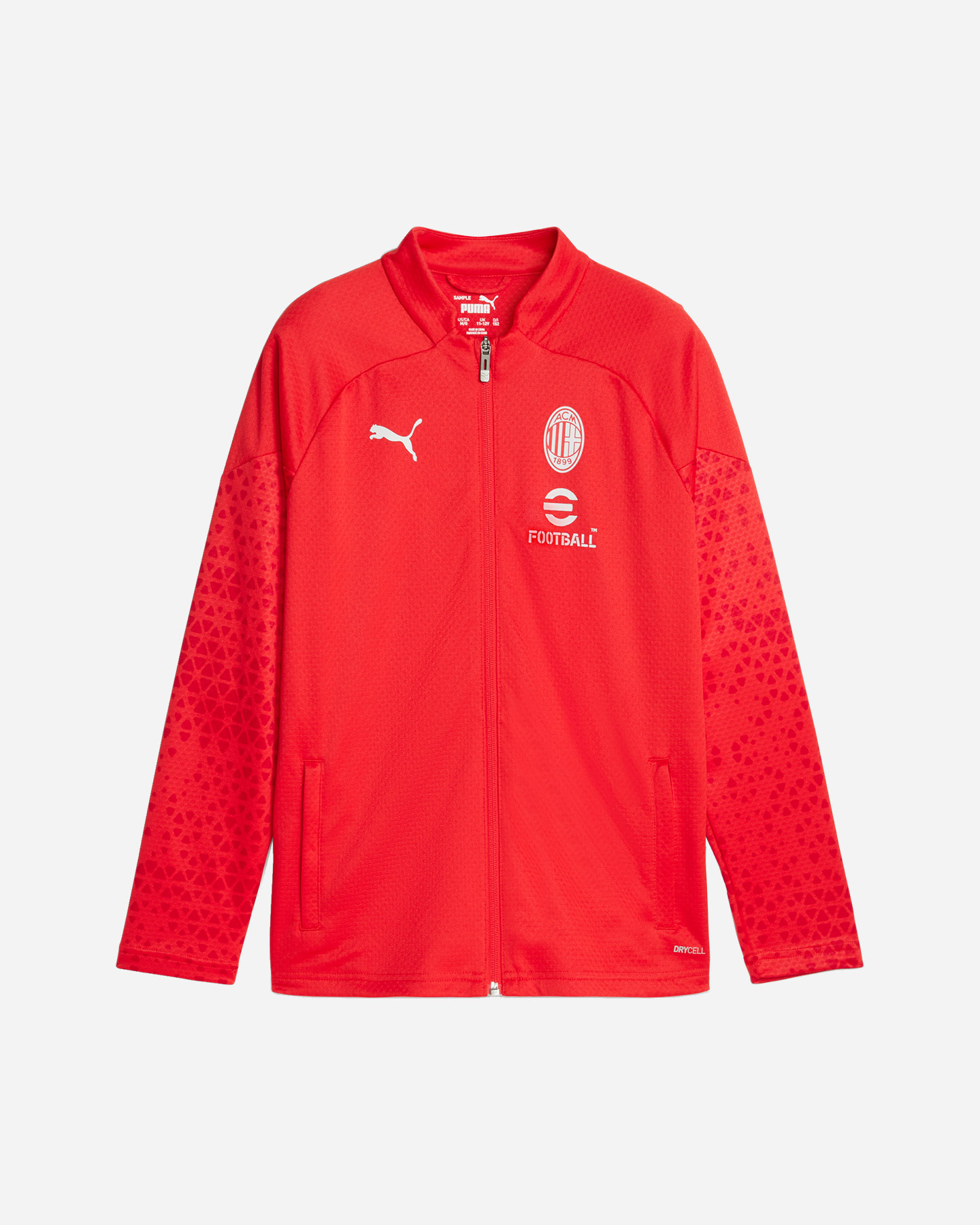 Abbigliamento calcio ufficiale PUMA MILAN TRAINING 23-24 JR - Rosso - 0 | Cisalfa Sport