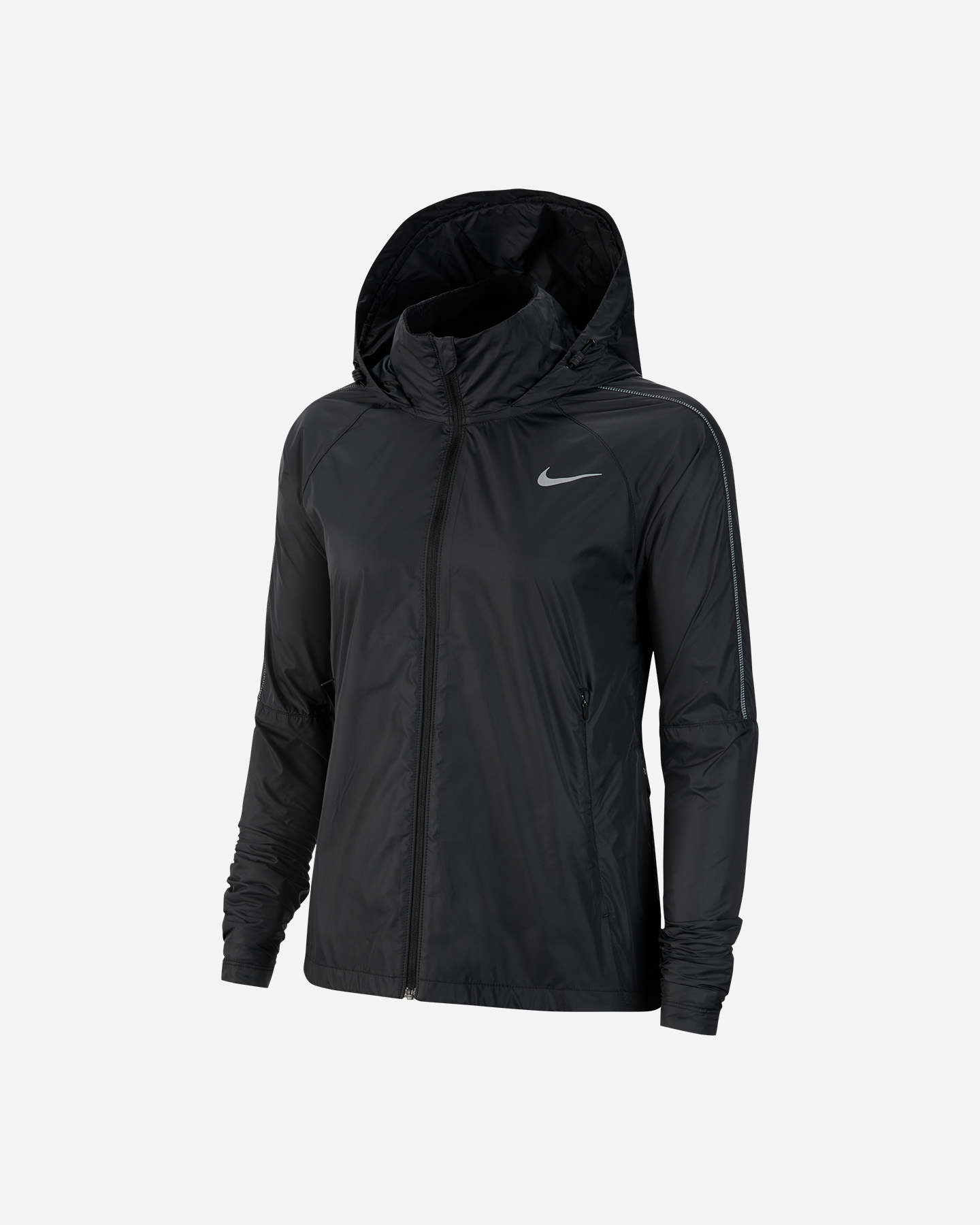 Giacca running NIKE SHIELD W - Nero - 0 | Cisalfa Sport