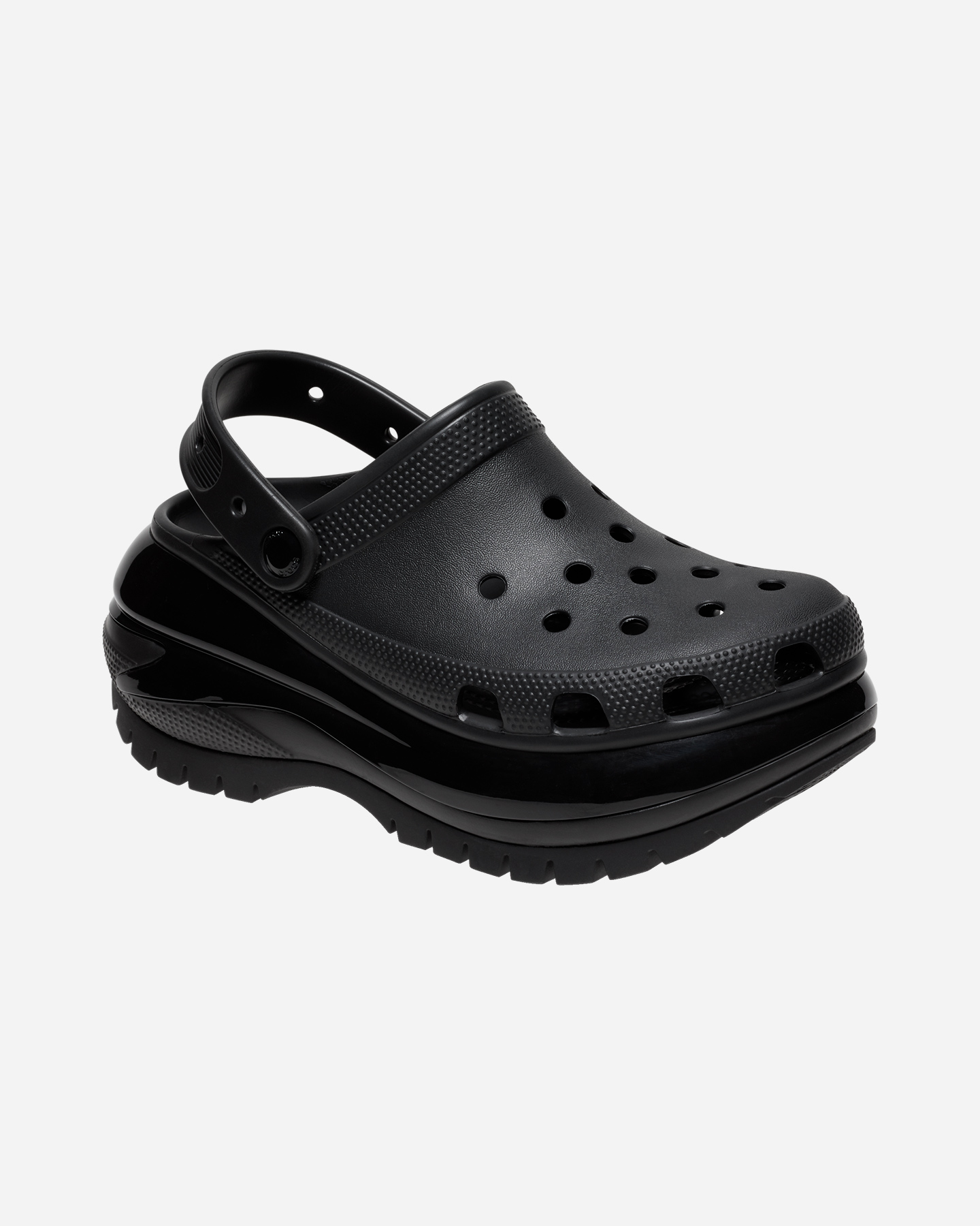 Sandali CROCS CLASSIC MEGA CRUSH CLOG W - Nero - 1 | Cisalfa Sport