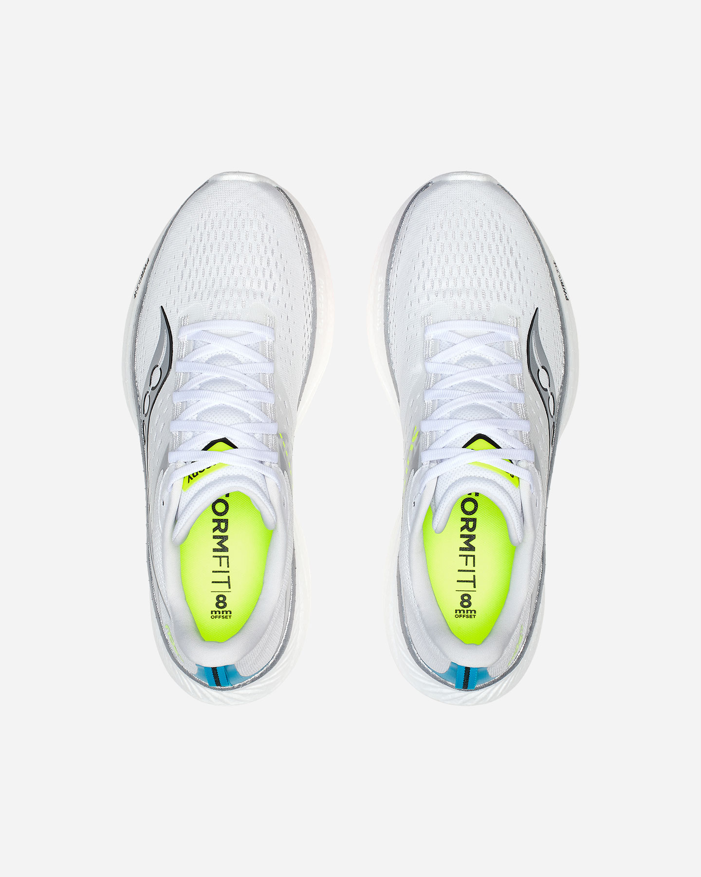 Scarpe running SAUCONY RIDE 17 M - Bianco - 3 | Cisalfa Sport