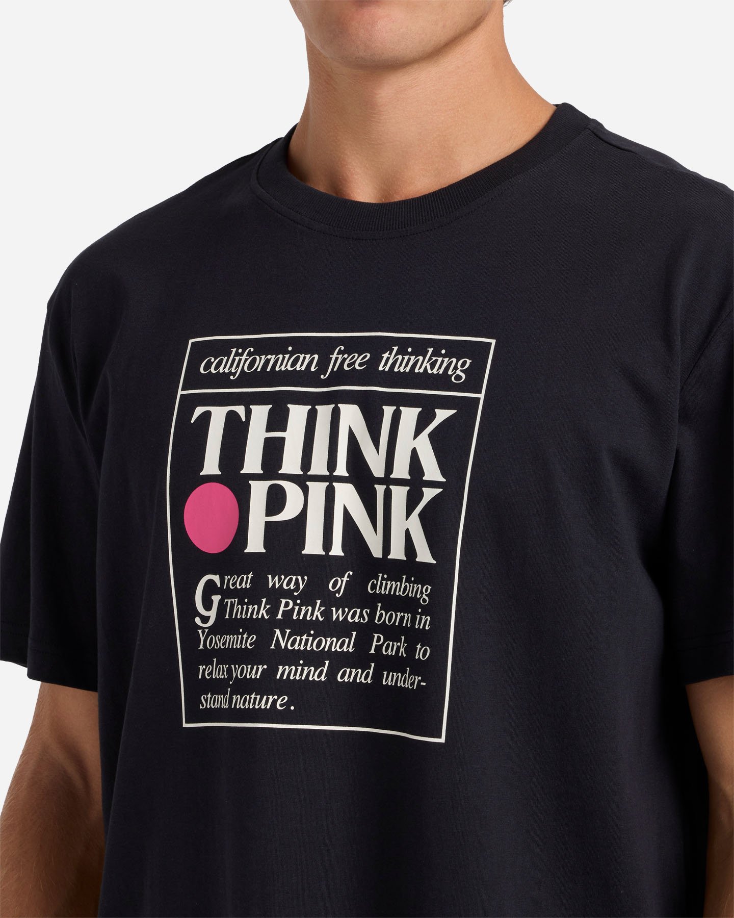 T-shirt THINK PINK BIG LOGO M - 4 | Cisalfa Sport