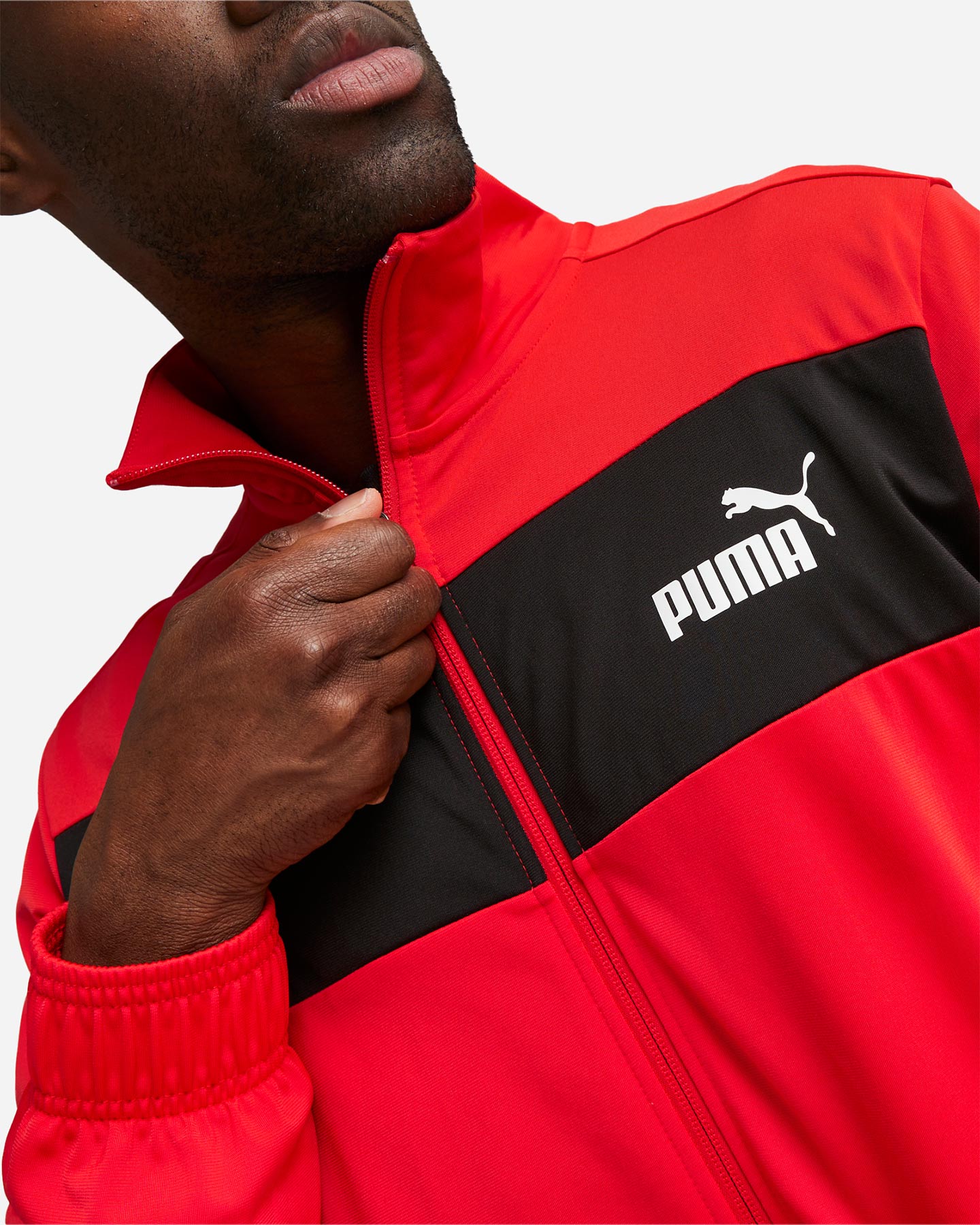 Tuta PUMA TRACKTOP M - Rosso - 4 | Cisalfa Sport