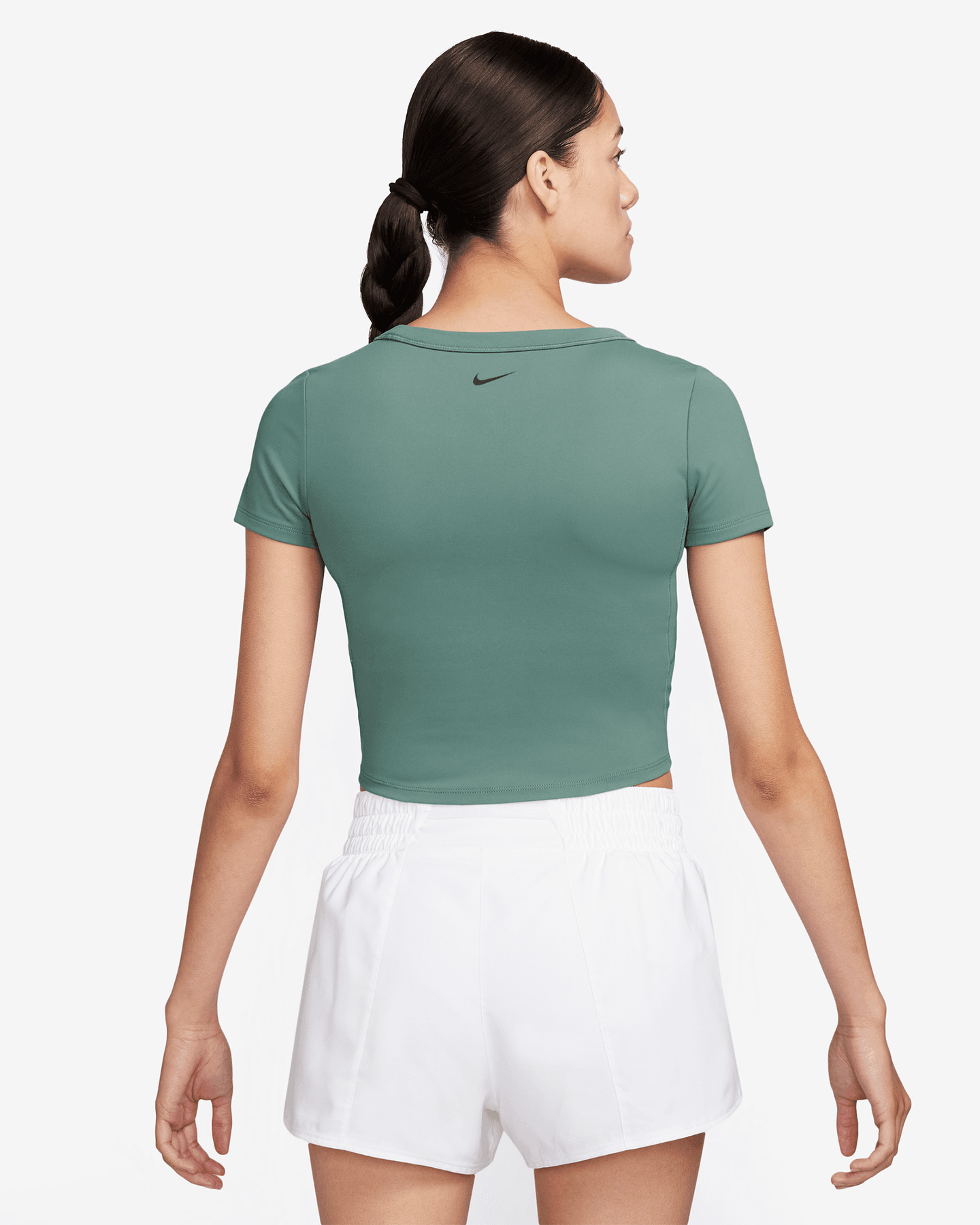 T-shirt training NIKE DRI FIT CROP ONE W - Verde - 1 | Cisalfa Sport