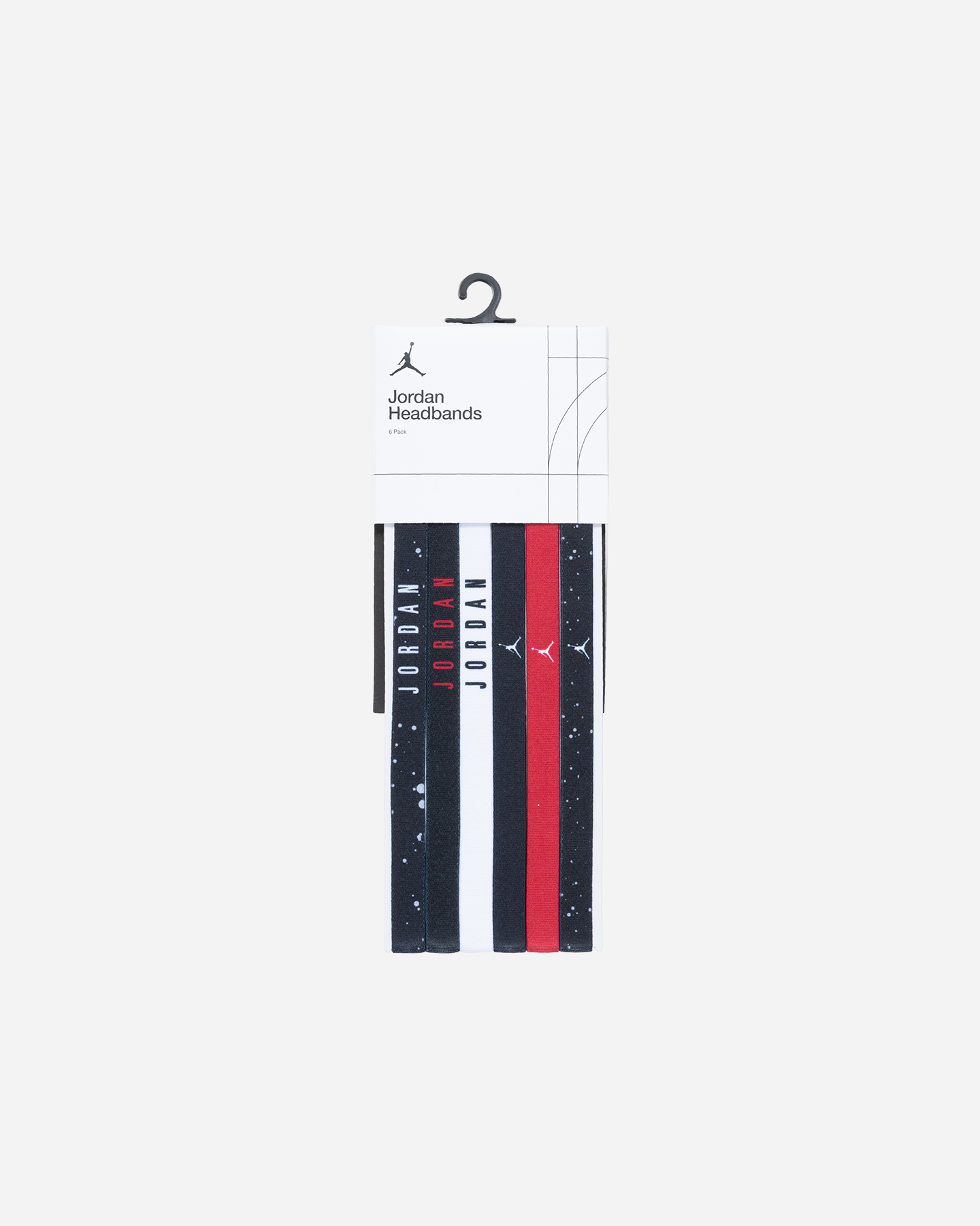 Accessorio palestra NIKE 6PZ JORDAN ELASTIC - Color mix - 2 | Cisalfa Sport