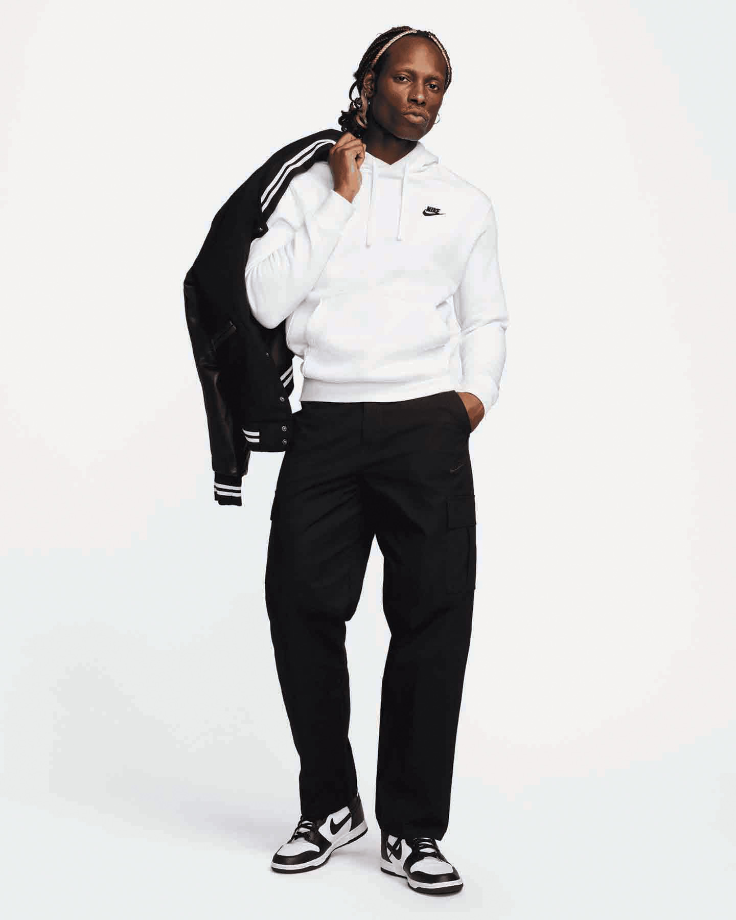 Pantalone NIKE CLUB CARGO M - Nero - 5 | Cisalfa Sport