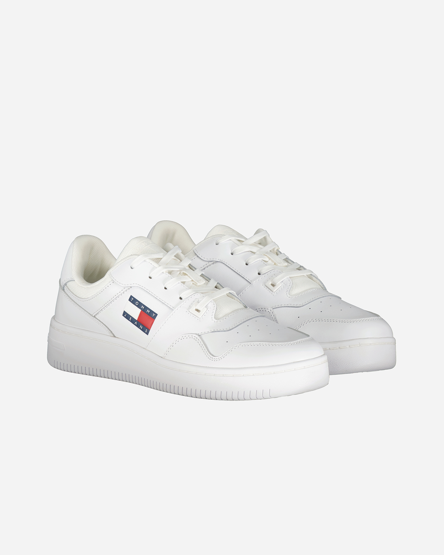 Scarpe sneakers TOMMY HILFIGER RETRO BASKET ESSENTIAL M - Bianco - 1 | Cisalfa Sport