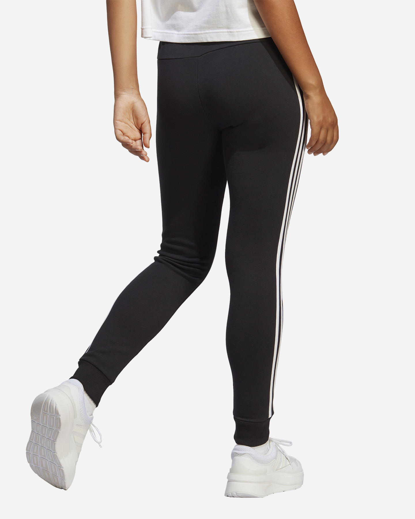 Pantalone ADIDAS 3STRIPES SLIM W - Nero - 3 | Cisalfa Sport