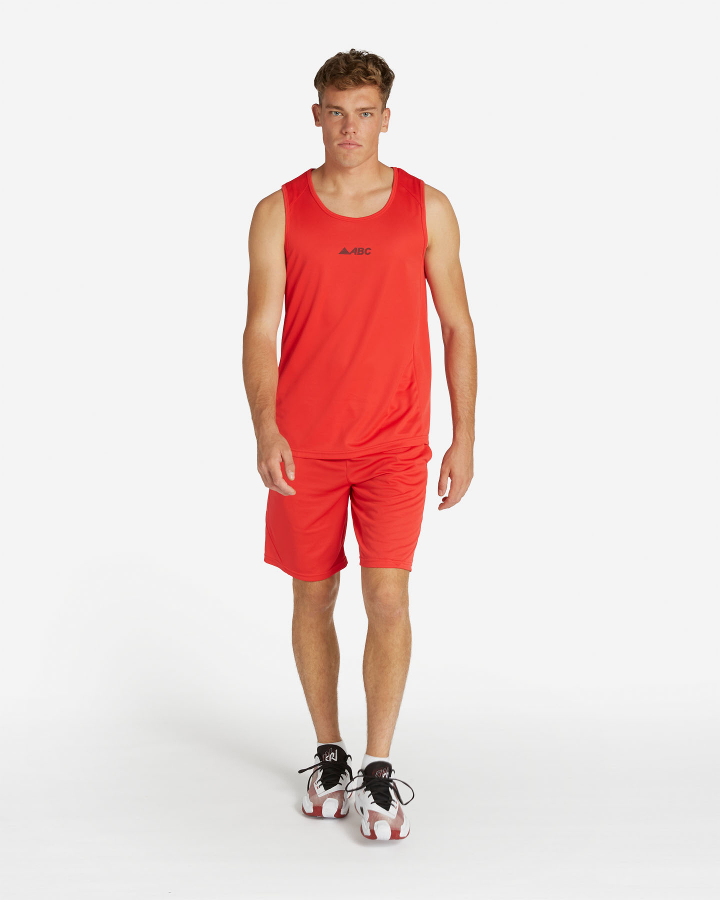 Maglia basket ABC BASKET STREET - Rosso - 3 | Cisalfa Sport