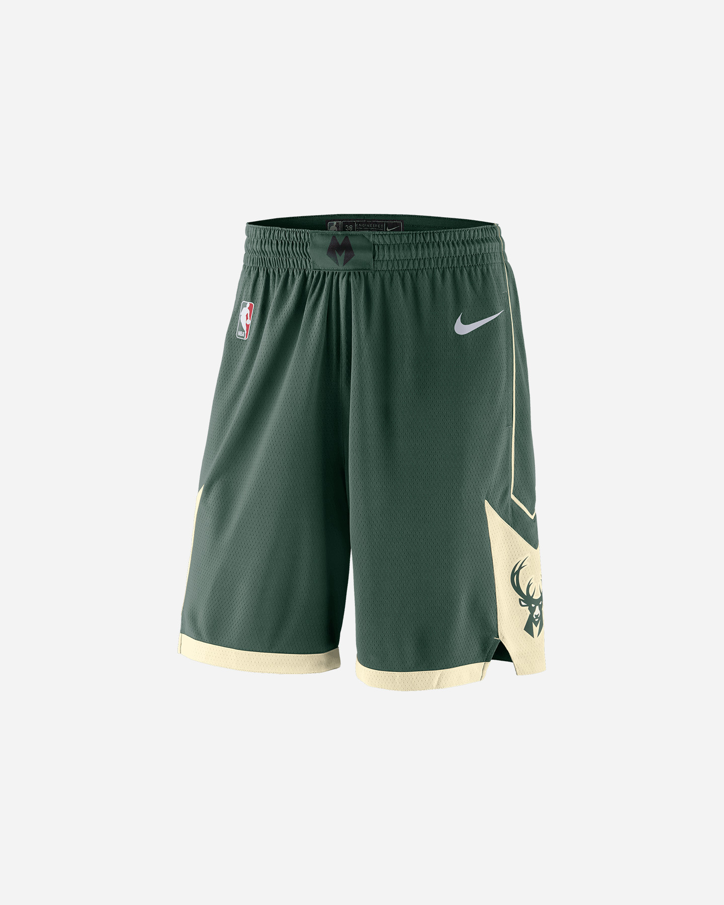 Pantaloncini basket NIKE MILWAUKEE BUCKS M - Verde - 0 | Cisalfa Sport